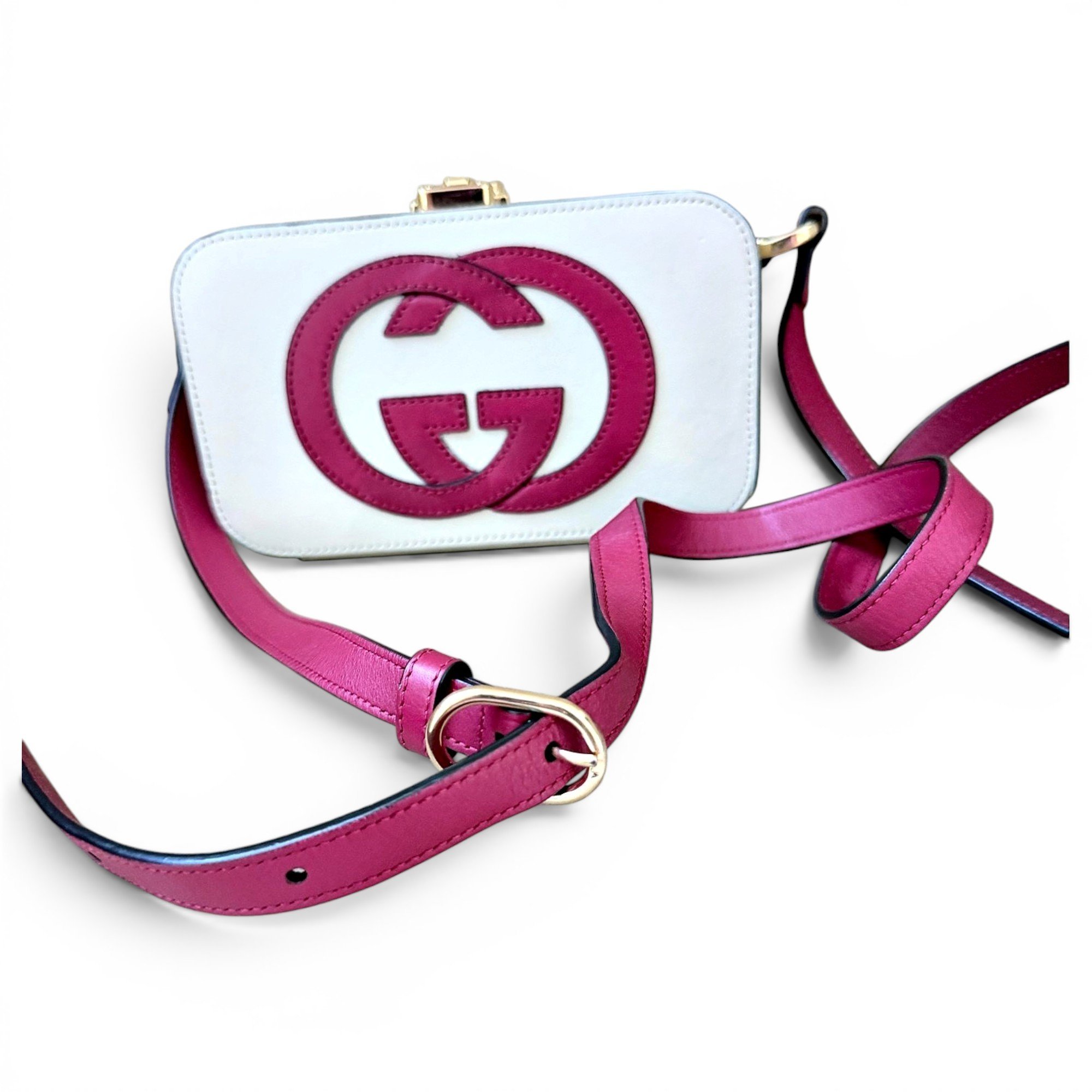 Leather crossbody bag