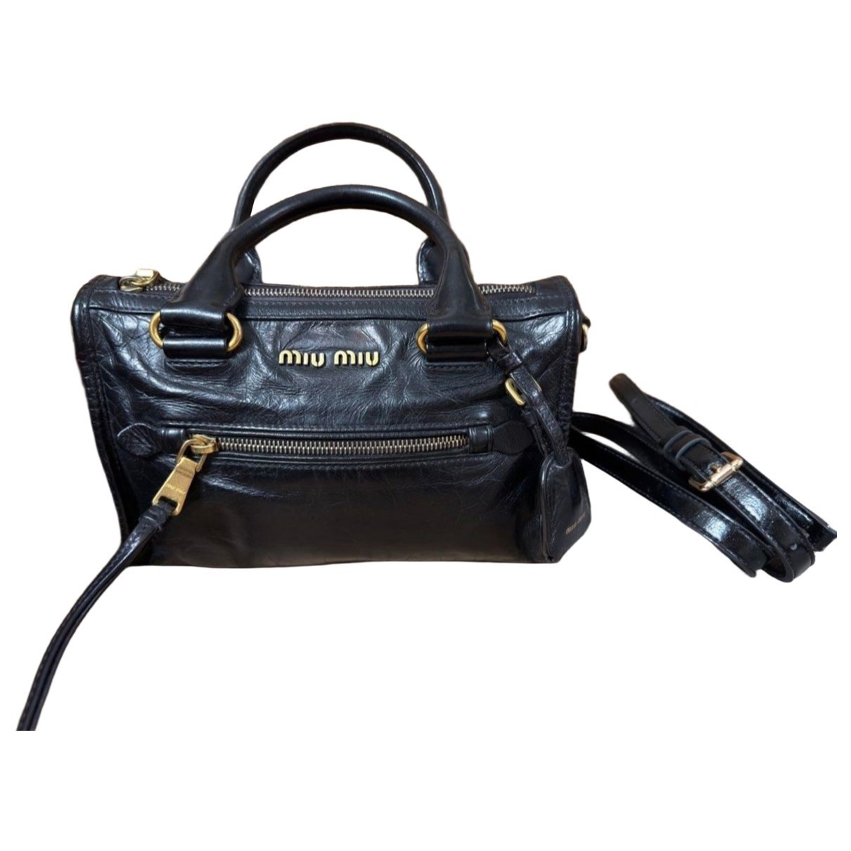 Vitello leather handbag