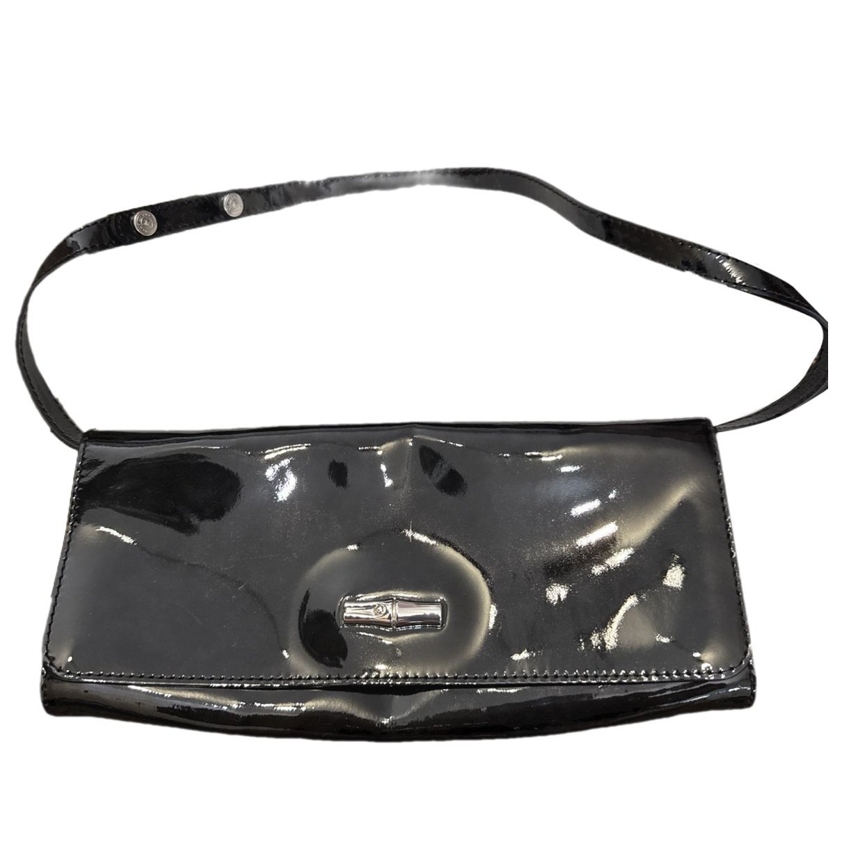 Patent leather handbag