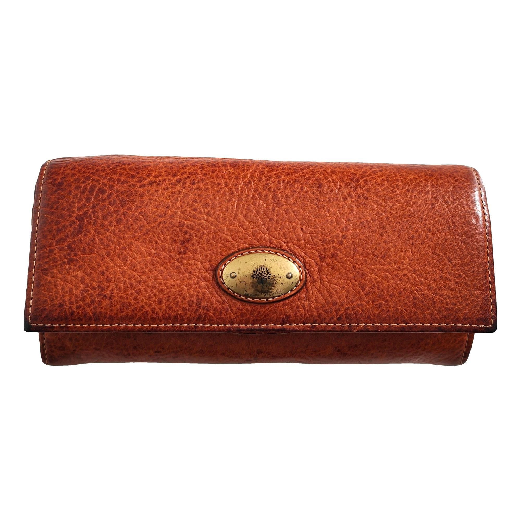 Mulberry Leather clutch bag