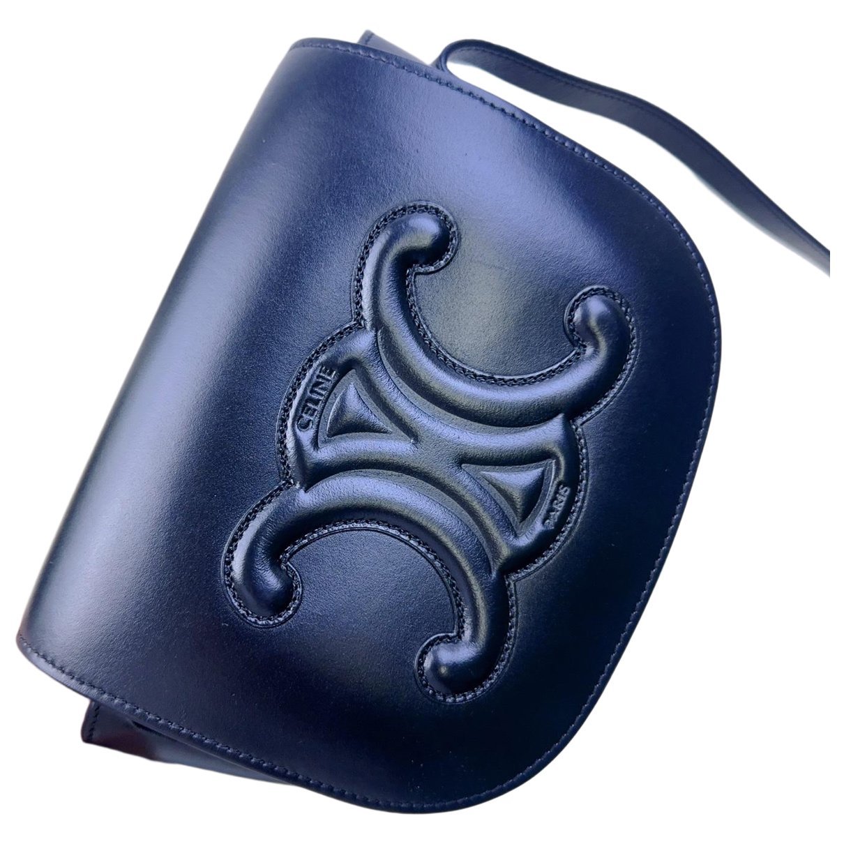 Folco leather crossbody bag