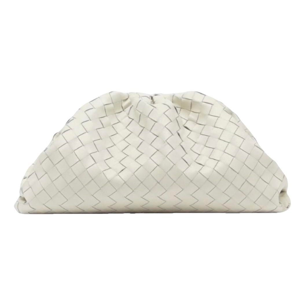 Pouch leather handbag