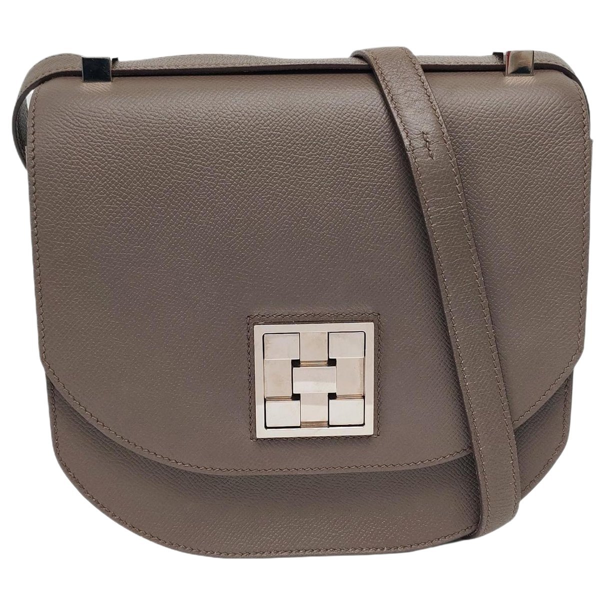 Mosaïque leather handbag