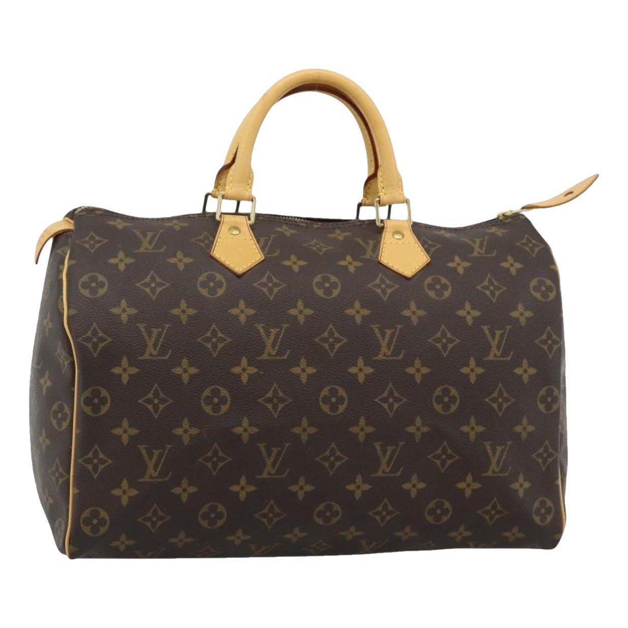 Speedy leather handbag