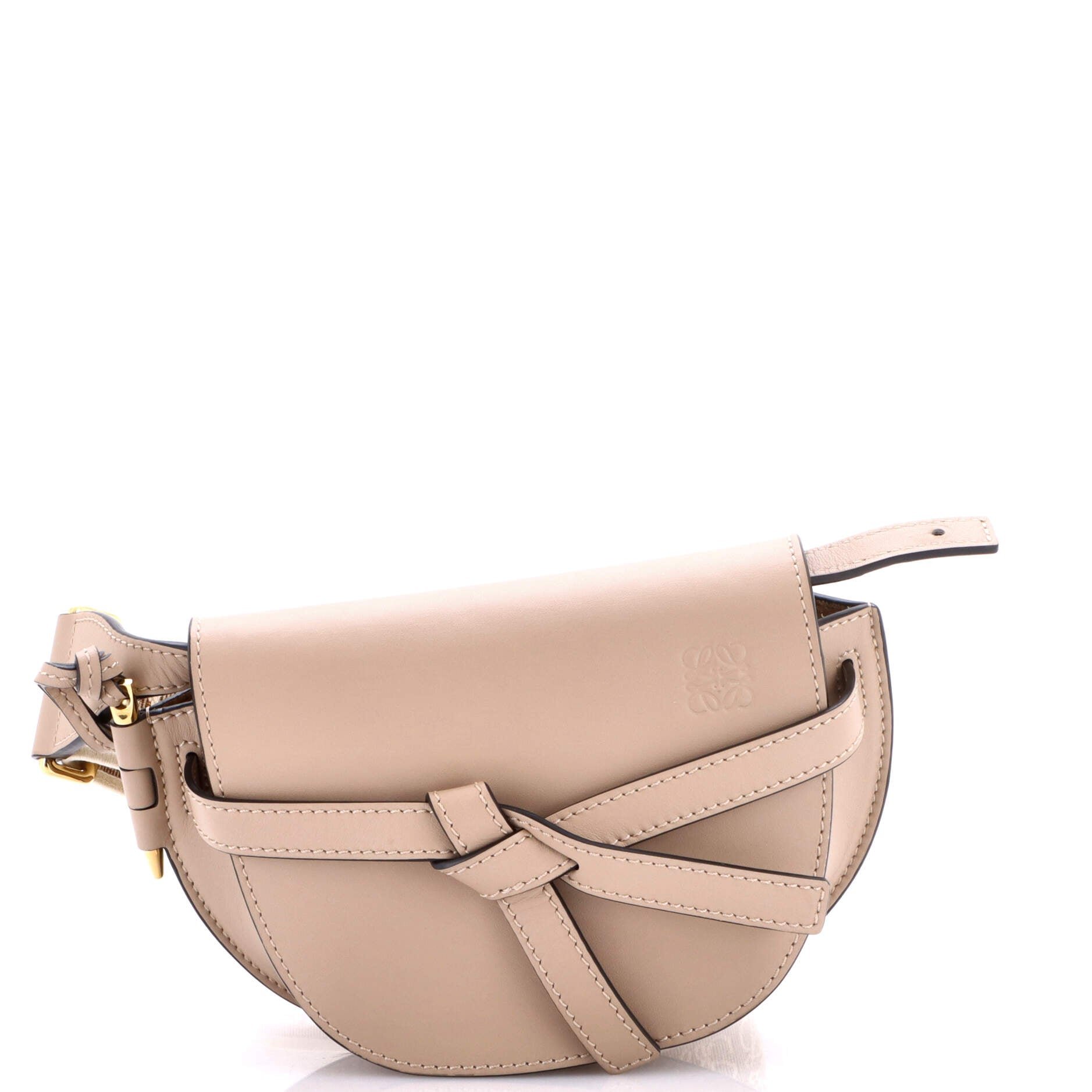 Gate Dual Shoulder Bag Leather Small