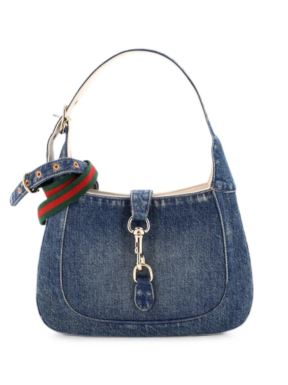 Jackie 1961 Denim Small hobo bag