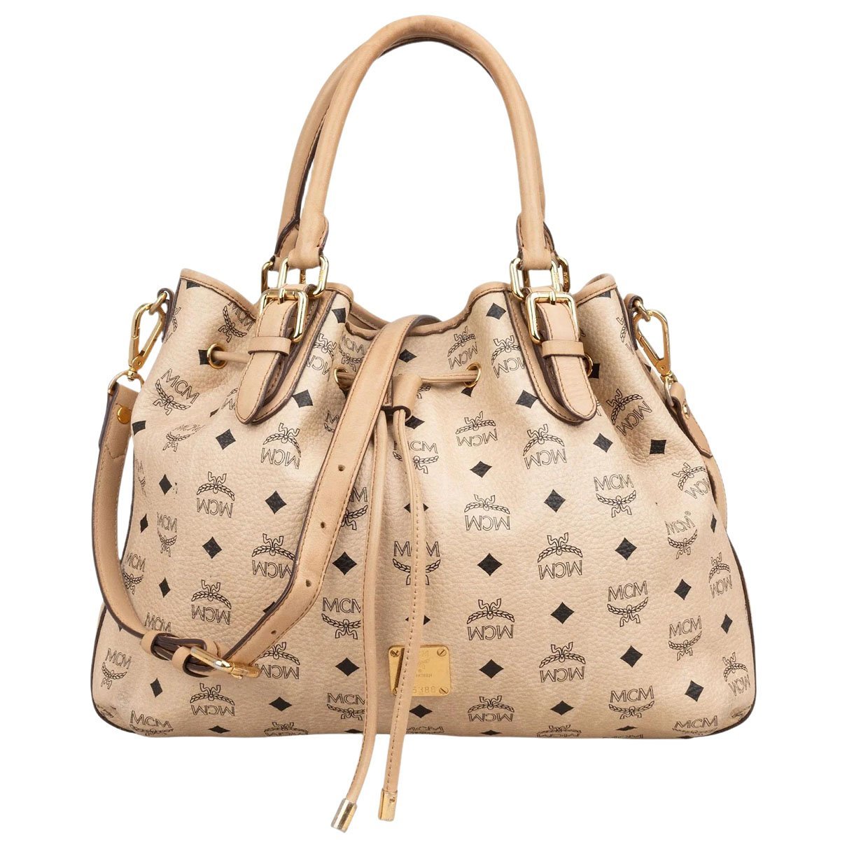 Boston leather handbag