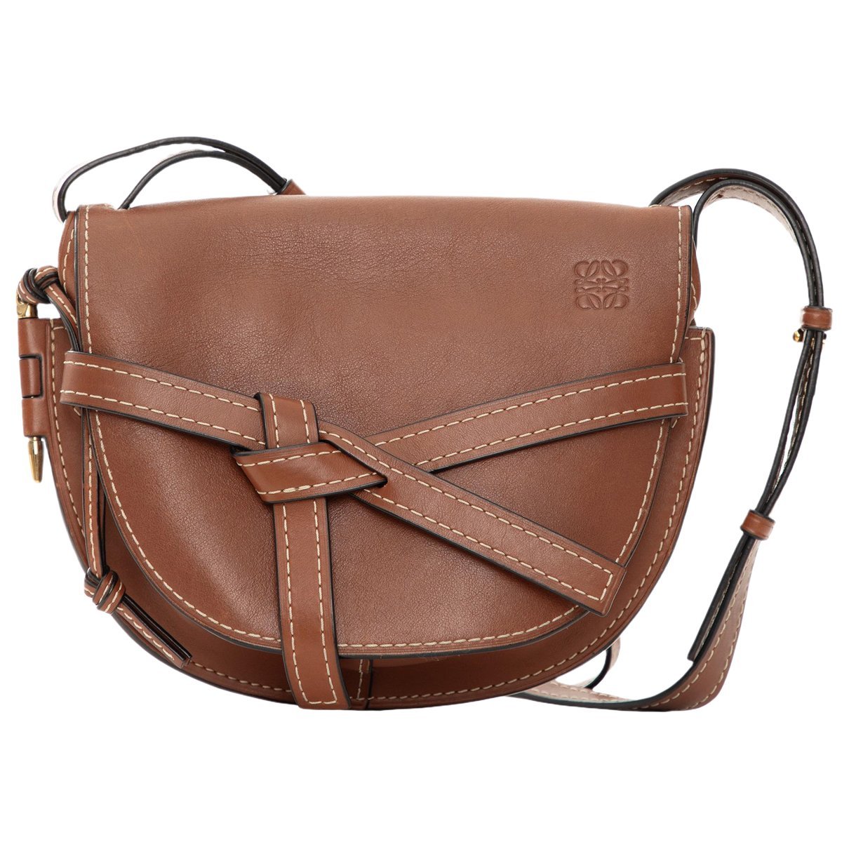 Gate leather crossbody bag