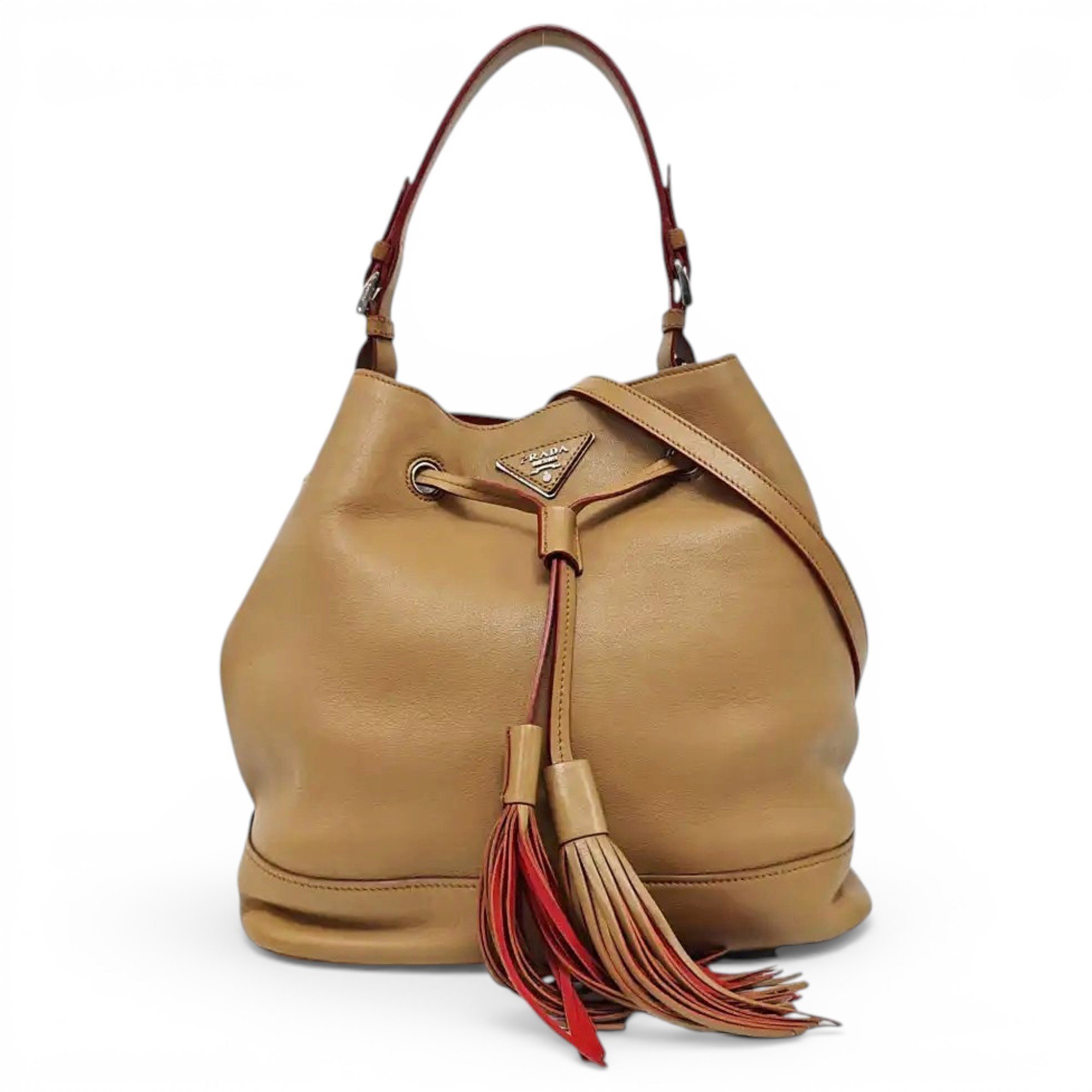 Leather handbag