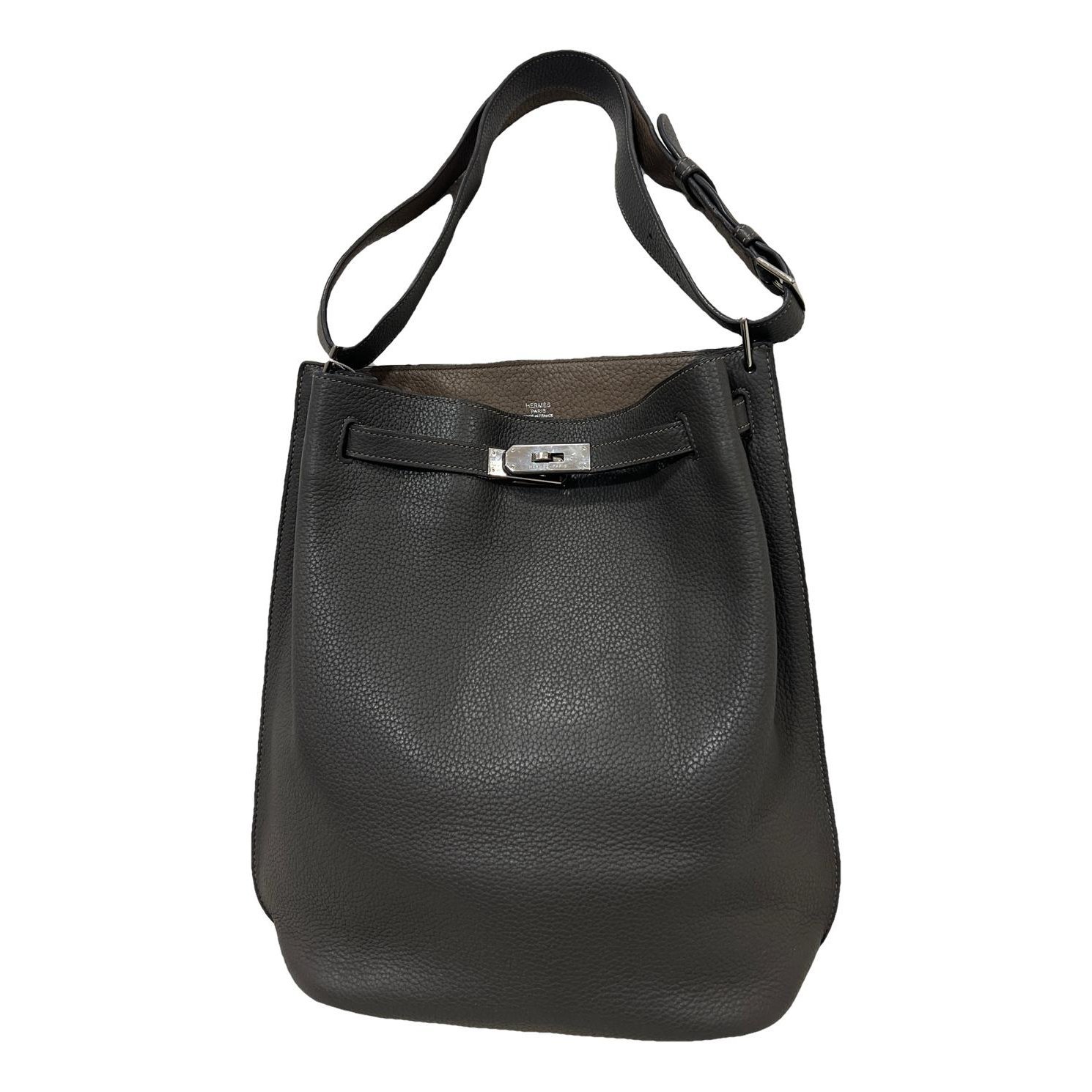 So Kelly leather handbag