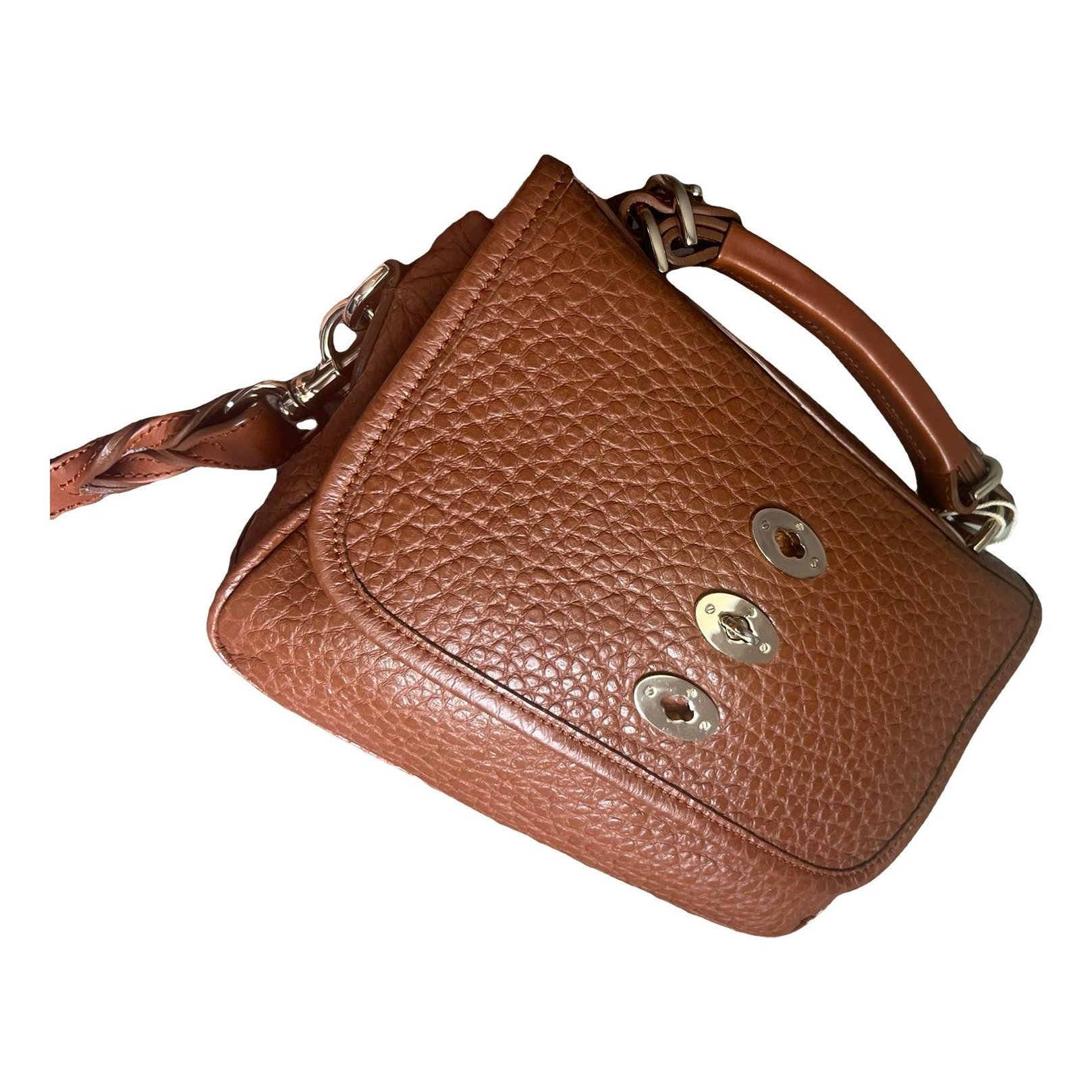 Leather crossbody bag
