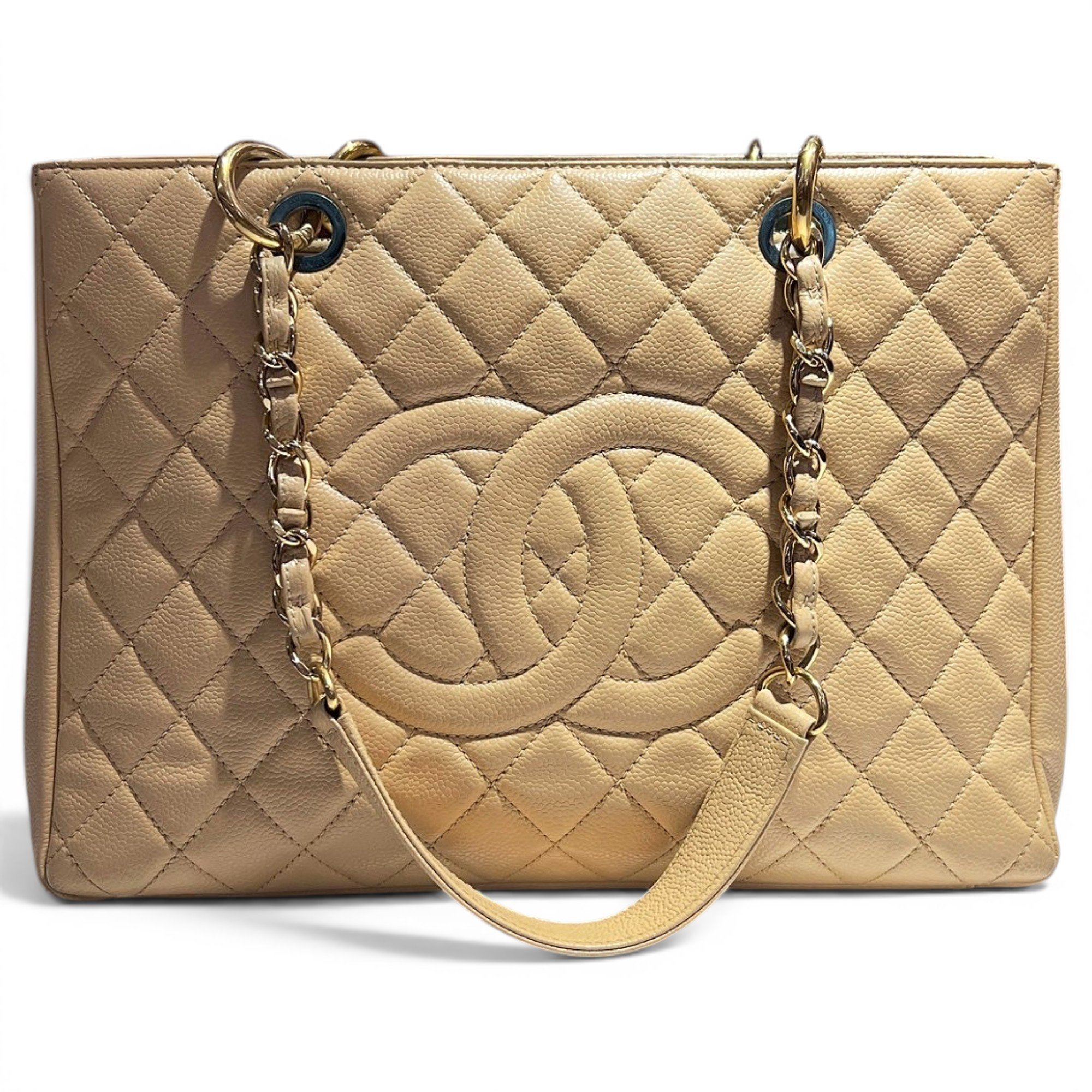 Grand shopping leather handbag