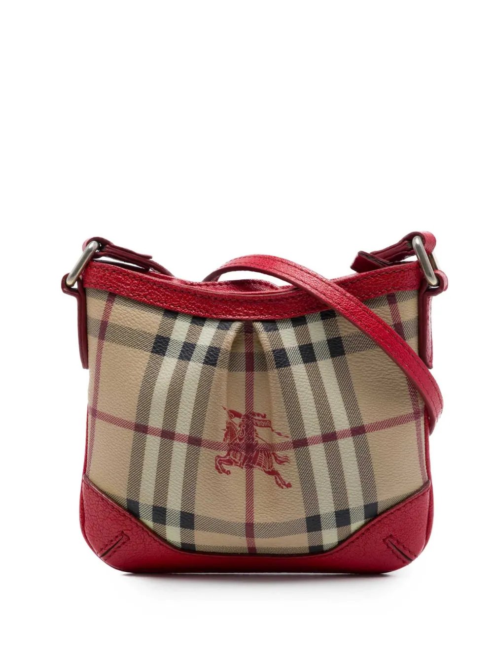 2000-2017 Mini Haymarket Check Coated Canvas Hartham crossbody bag