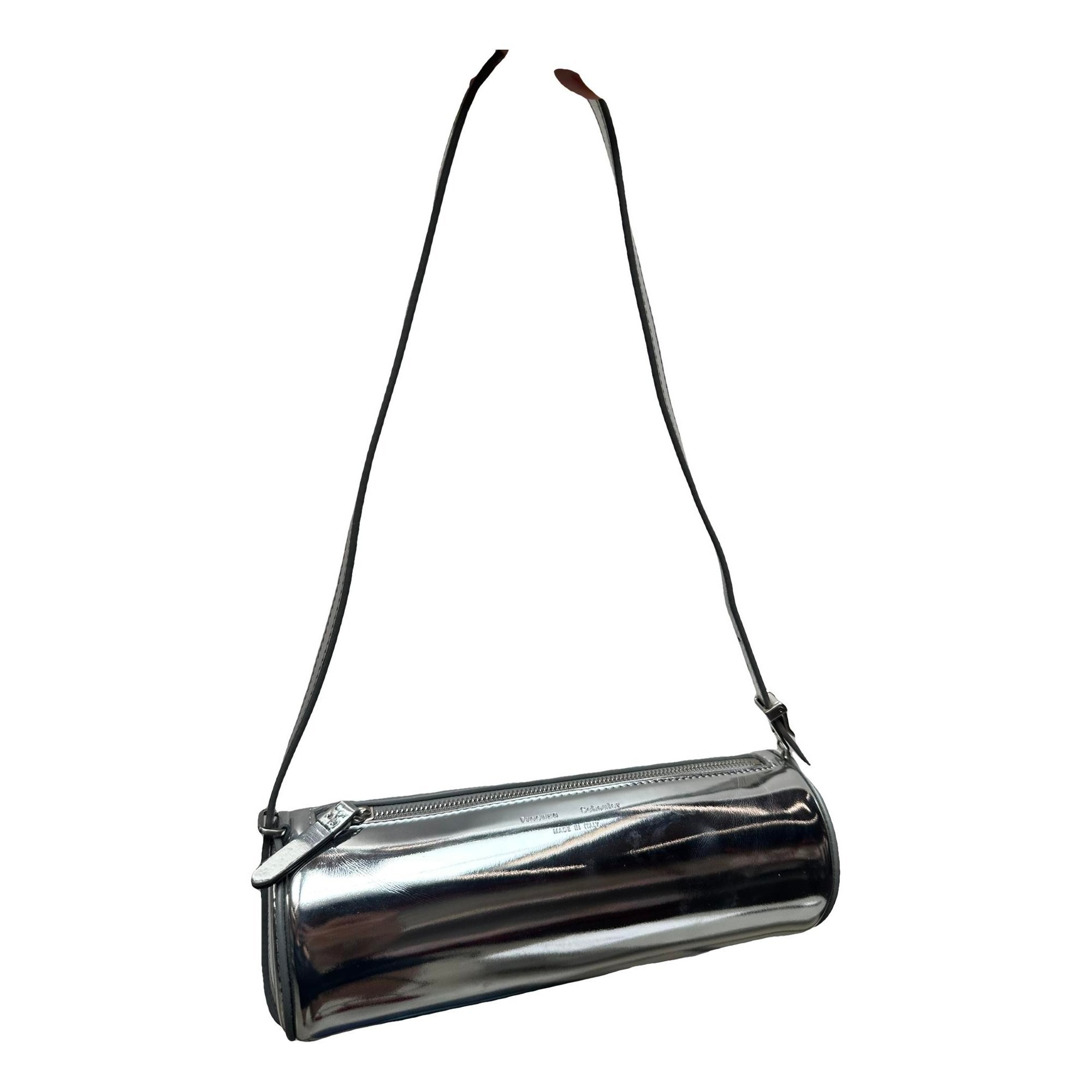 Patent leather handbag