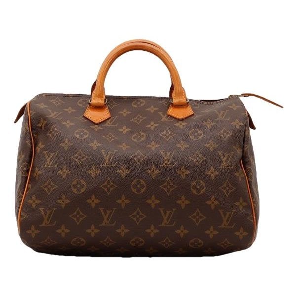 Speedy leather handbag