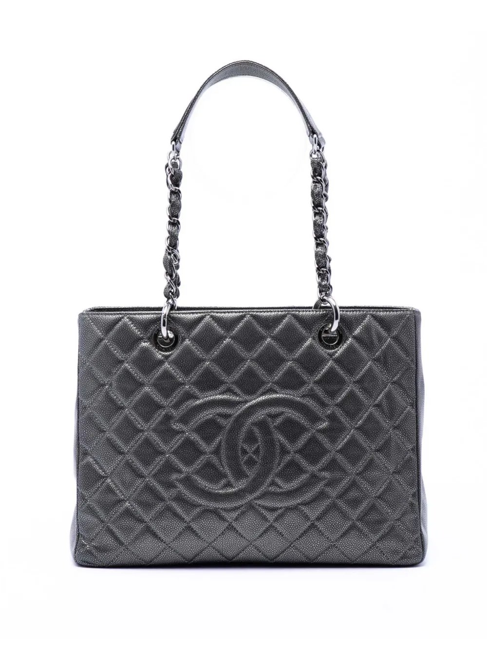 2011 Metallic Caviar Grand Shopping tote bag