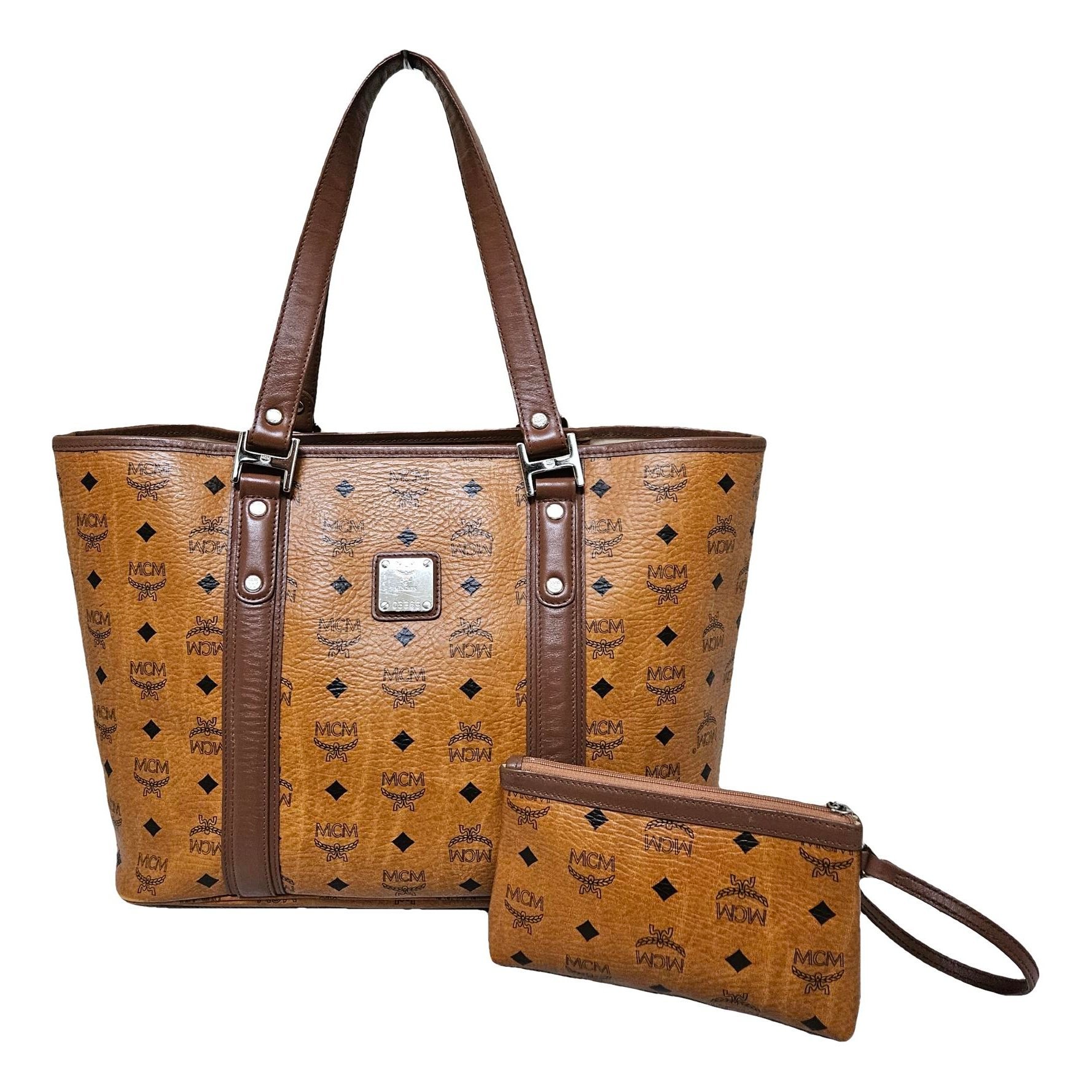 MCM Leather tote
