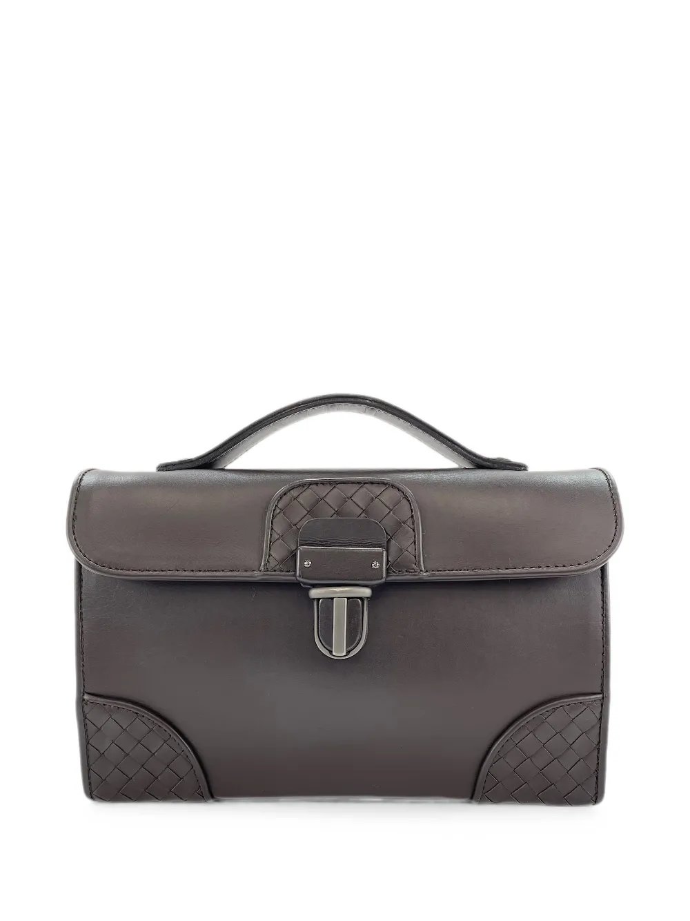 2000s Intrecciato leather handbag