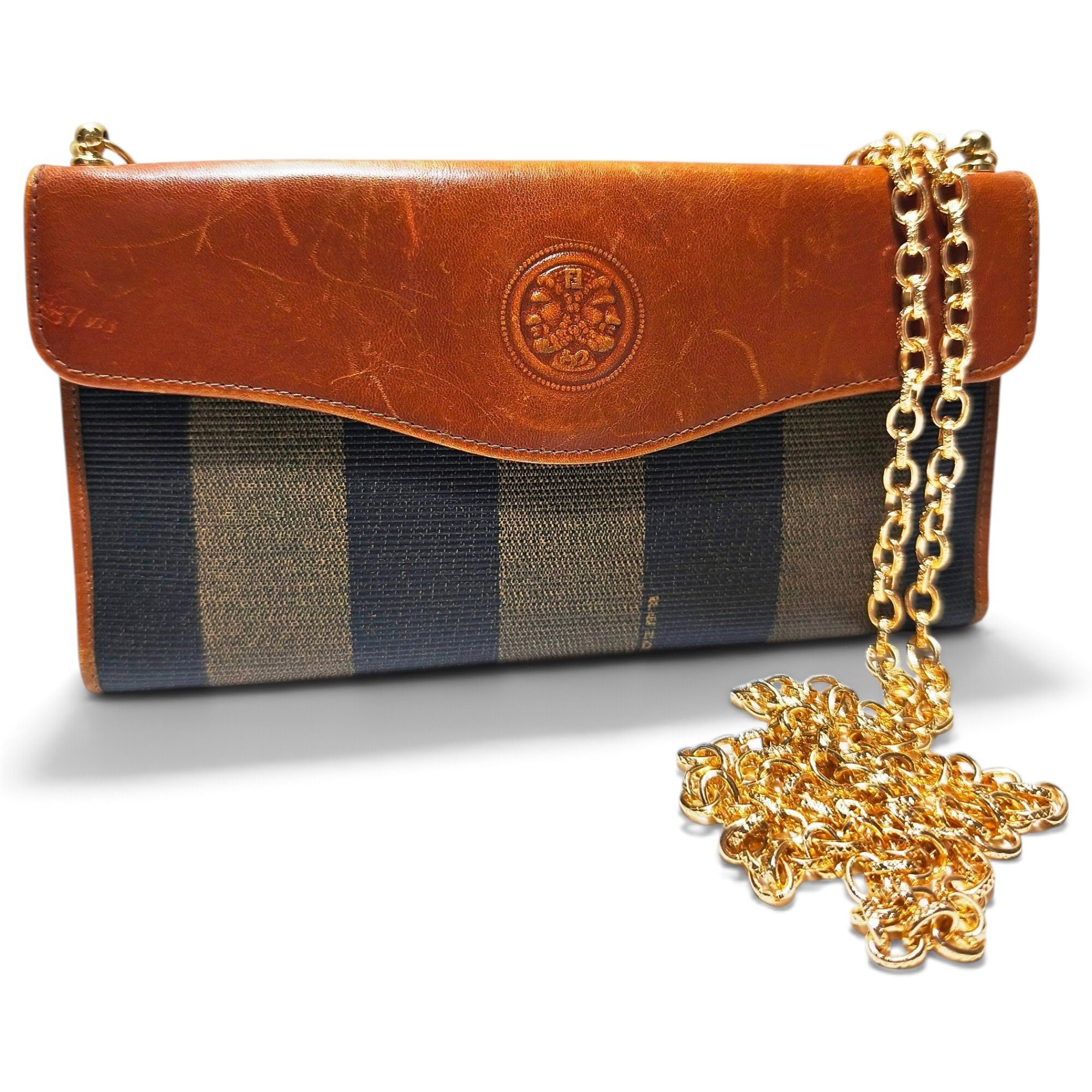 Leather crossbody bag