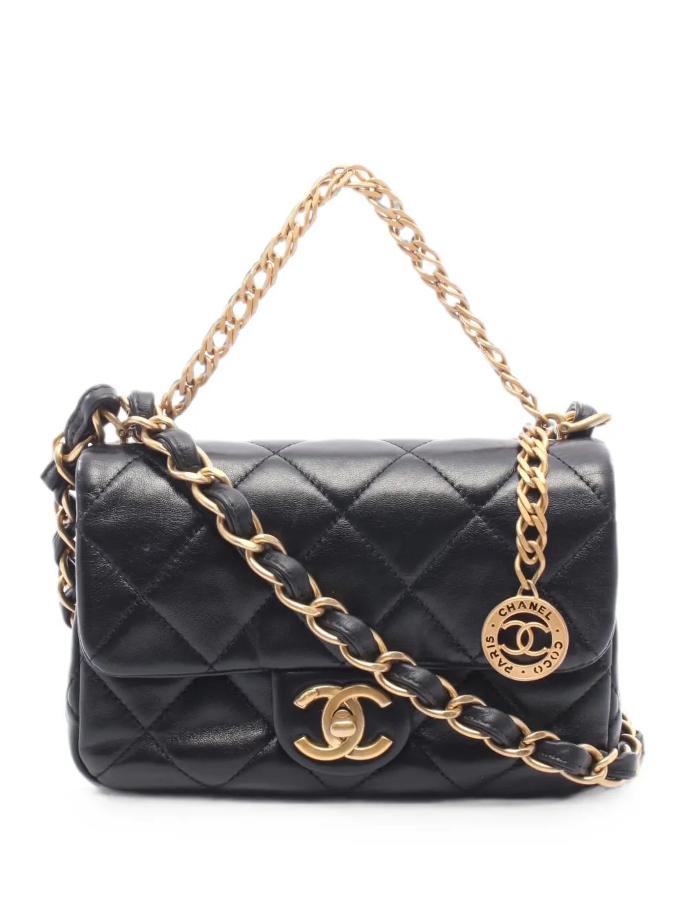 2021 Matelassé flap shoulder bag