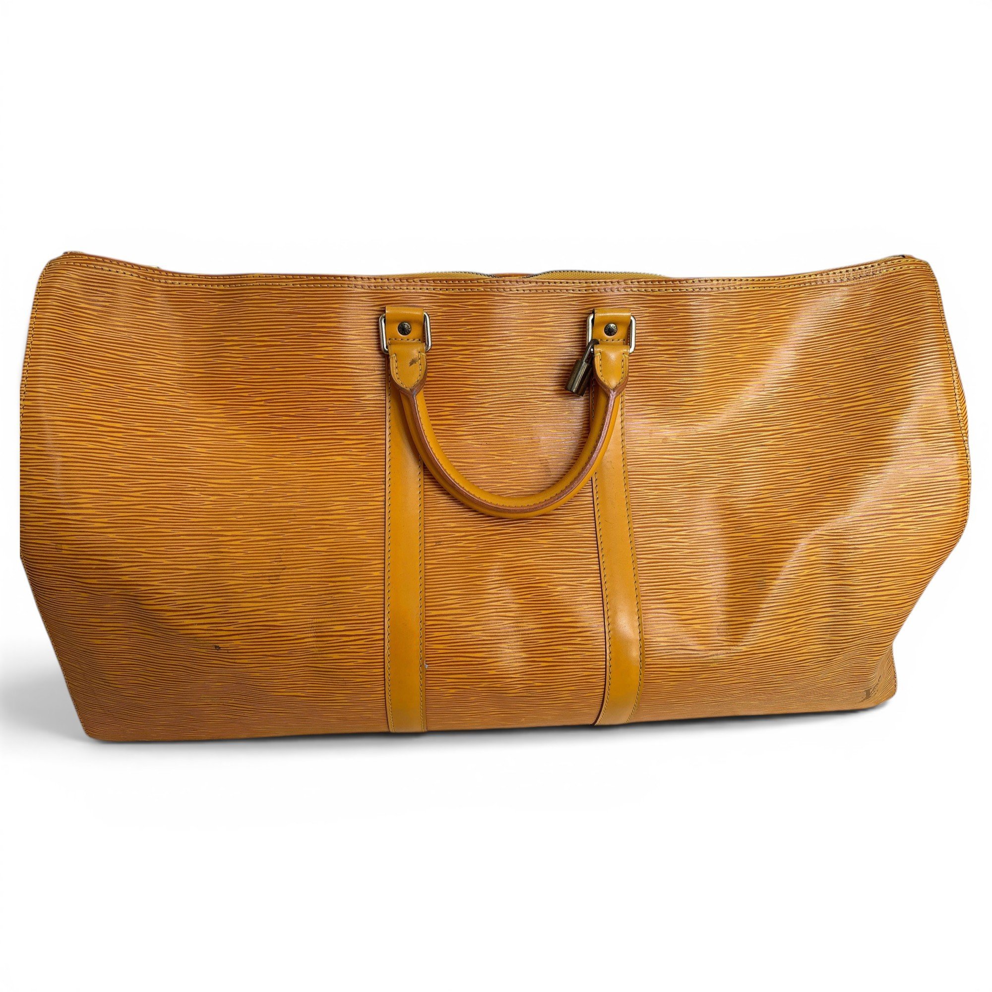 Keepall leather 48h bag