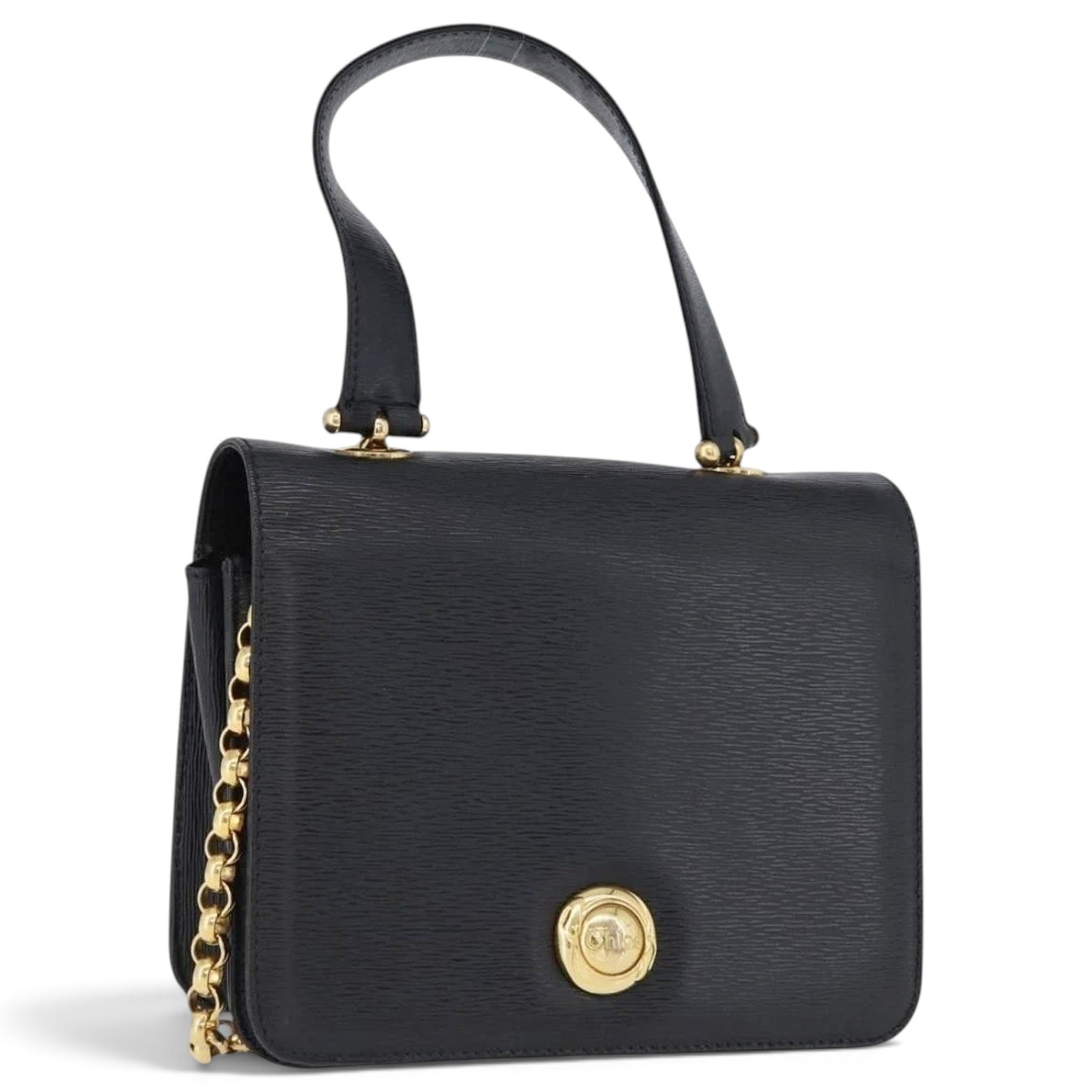 Leather handbag