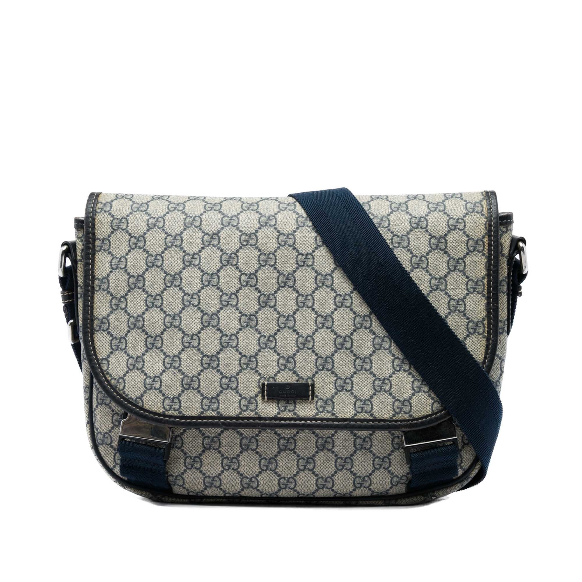 Gucci B leather crossbody bag