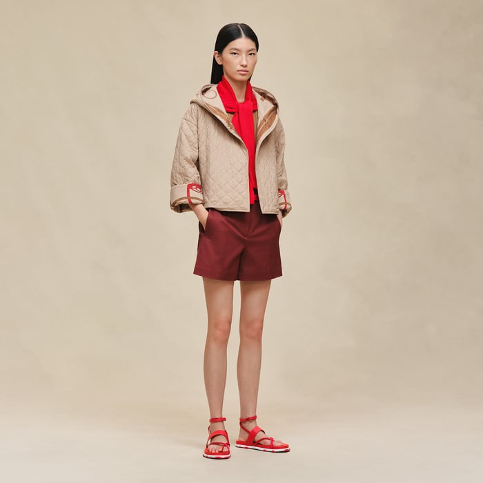 Beige Albinos "Grand Manege" Reversible Jacket