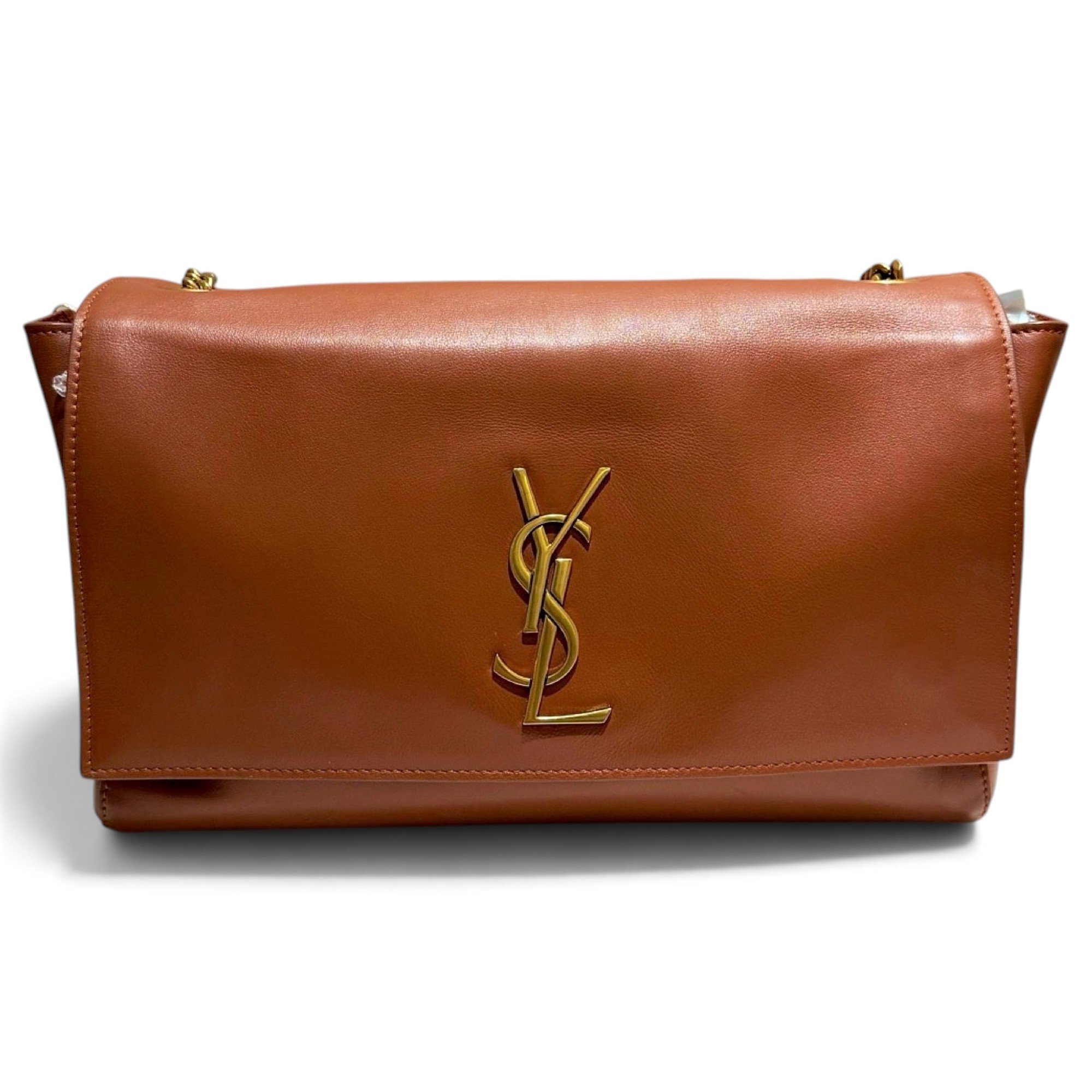 Reversible kate leather handbag