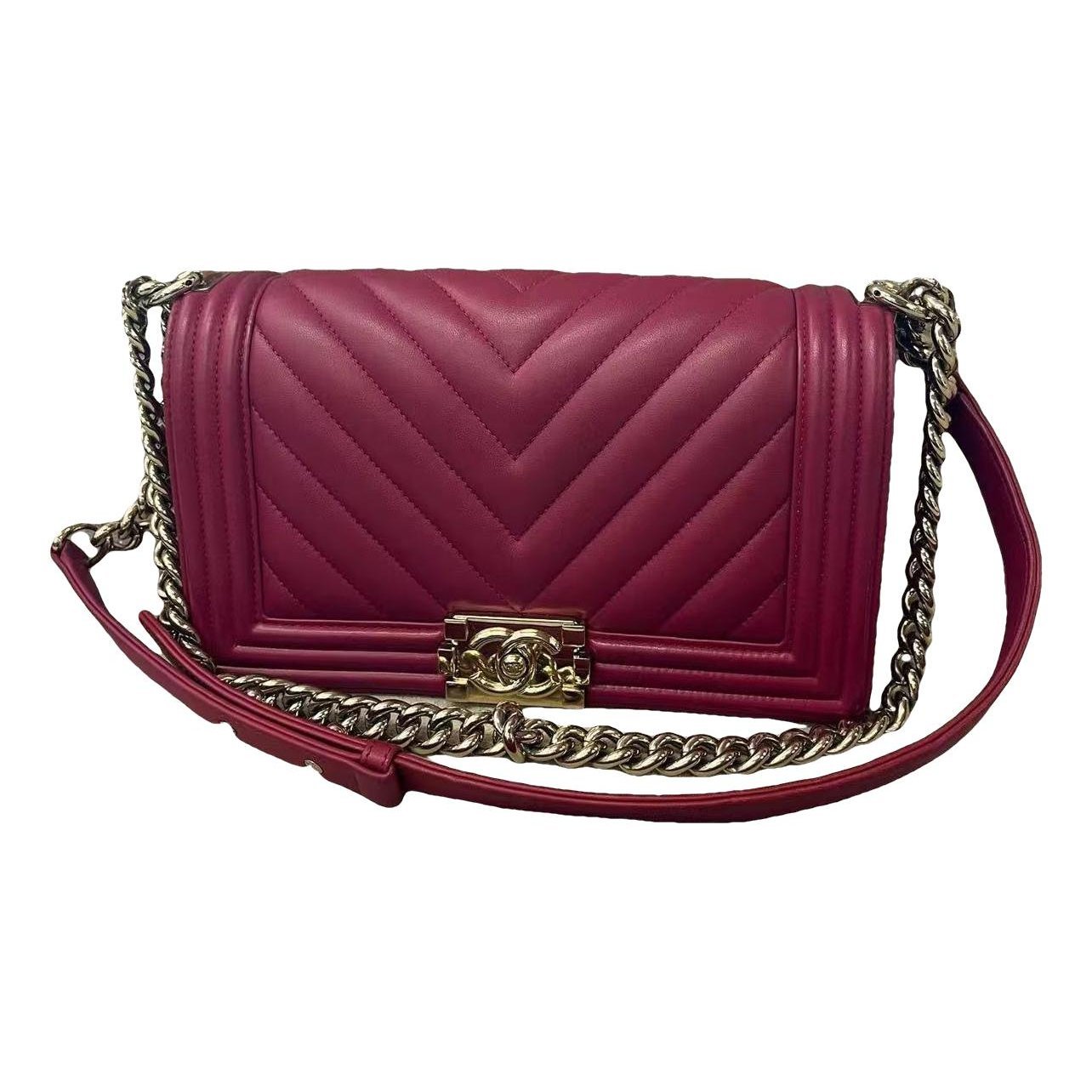 Boy leather handbag