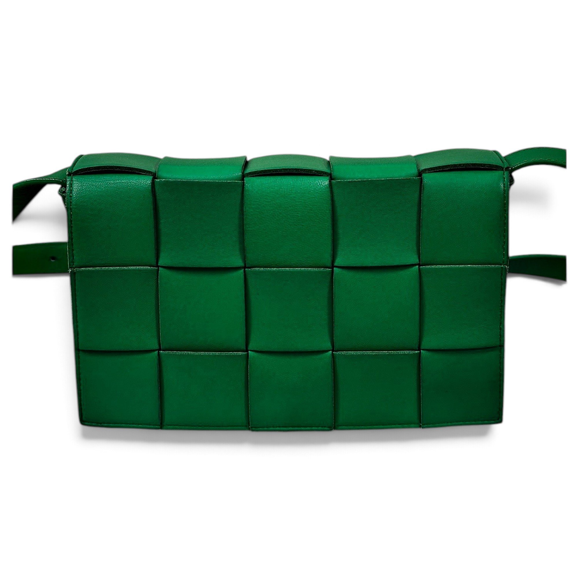Cassette leather crossbody bag