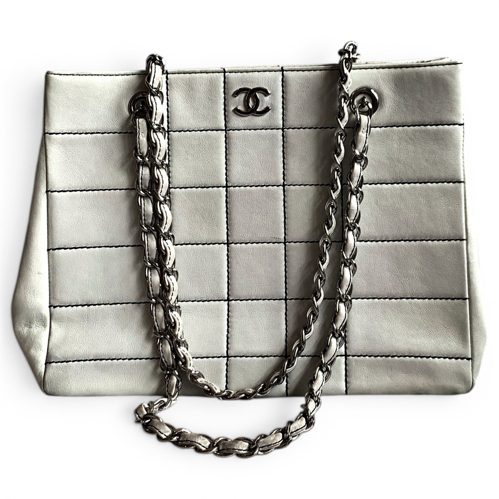 Classic CC Shopping leather tote