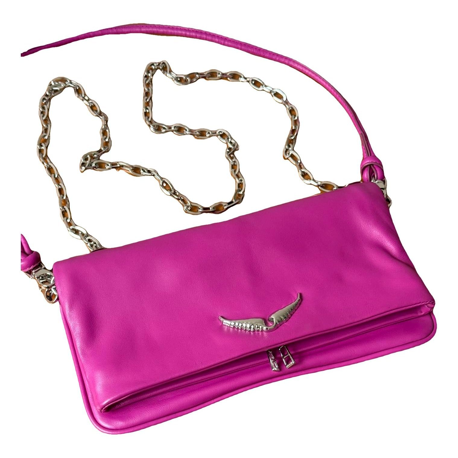 Rock leather crossbody bag