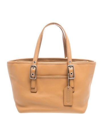 Leather Top Handle Bag