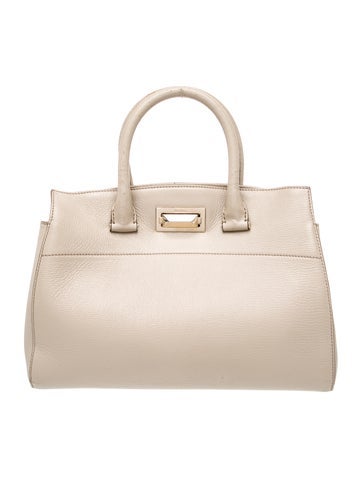 Max Mara Leather Top Handle Bag