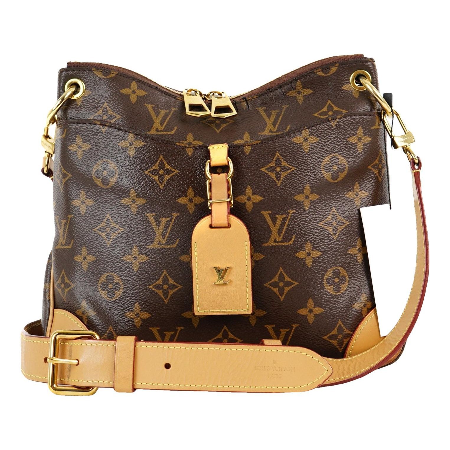 Leather crossbody bag