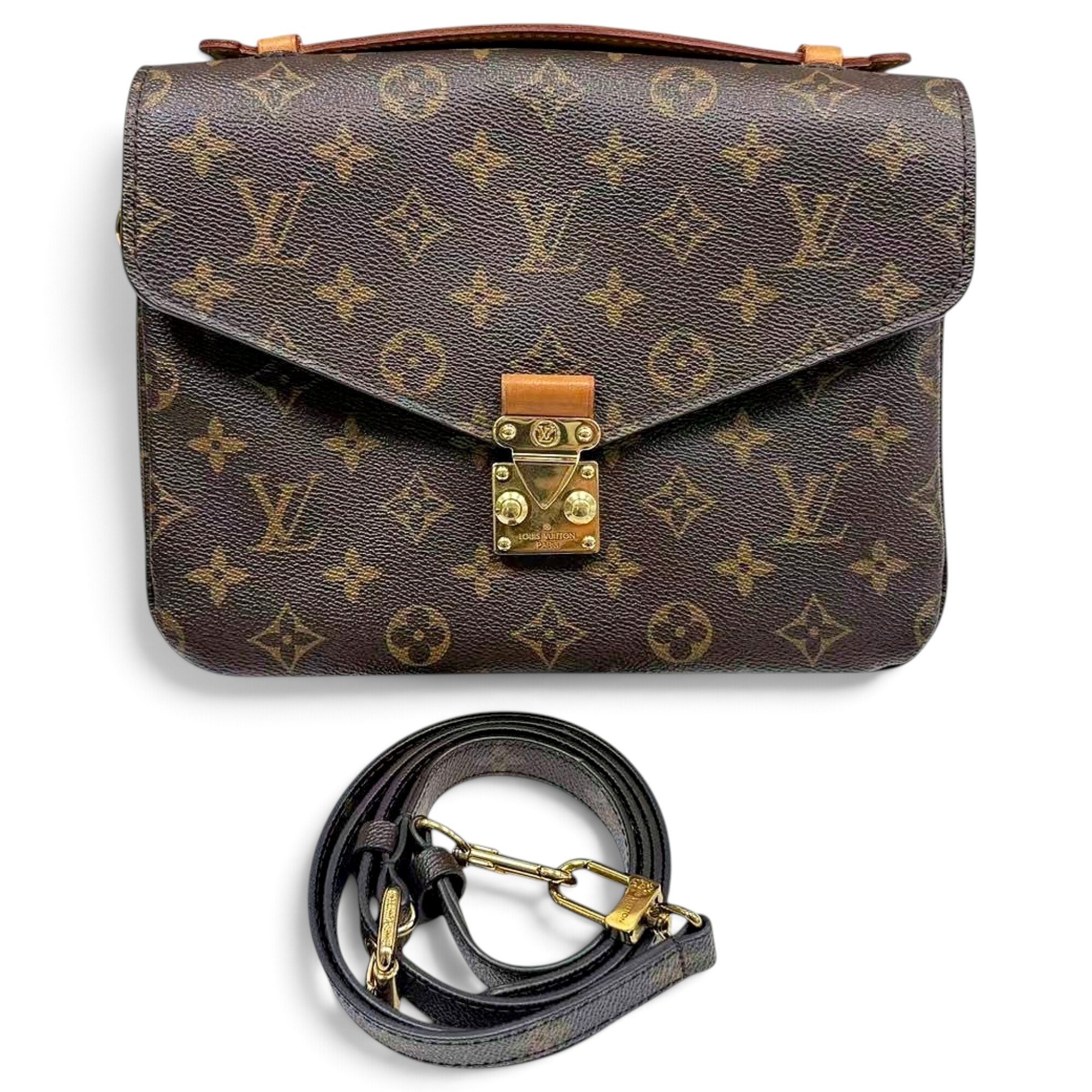 Metis leather handbag