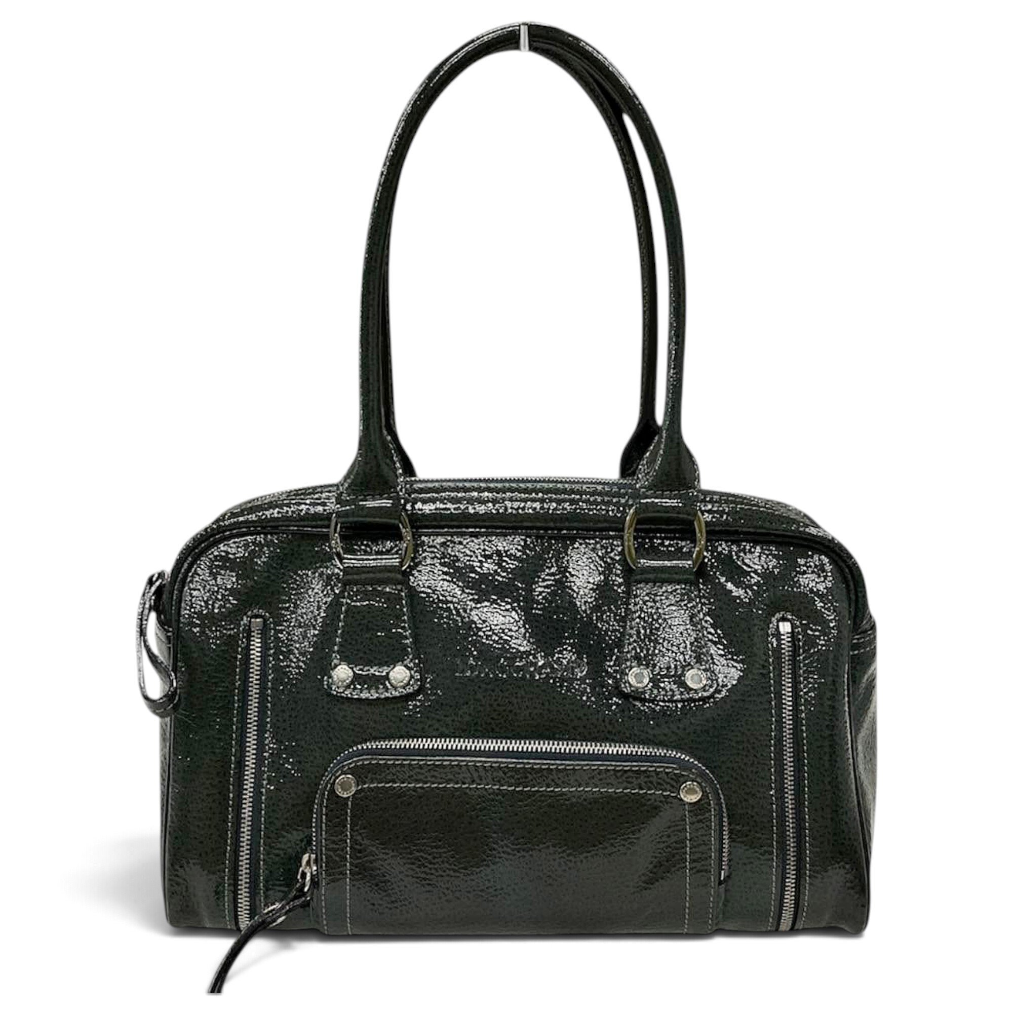 Leather handbag