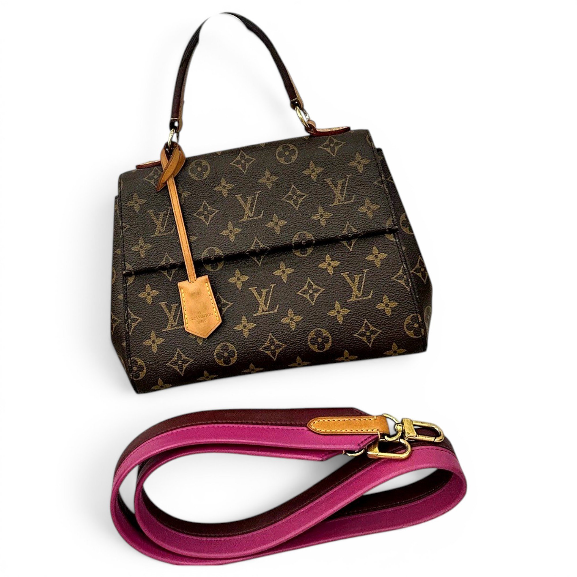 Cluny leather handbag