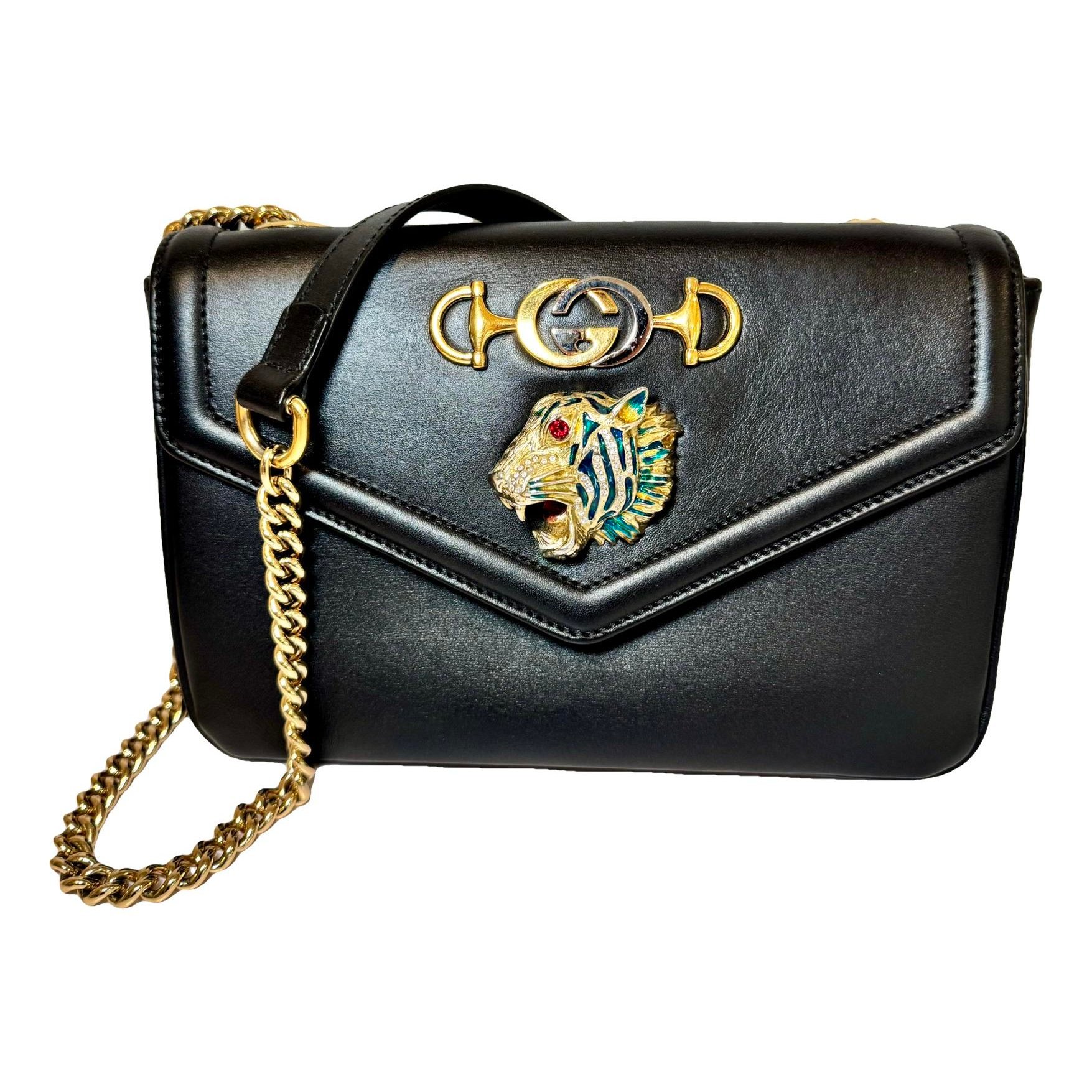 Rajah leather handbag