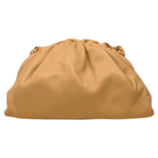 Pouch leather handbag