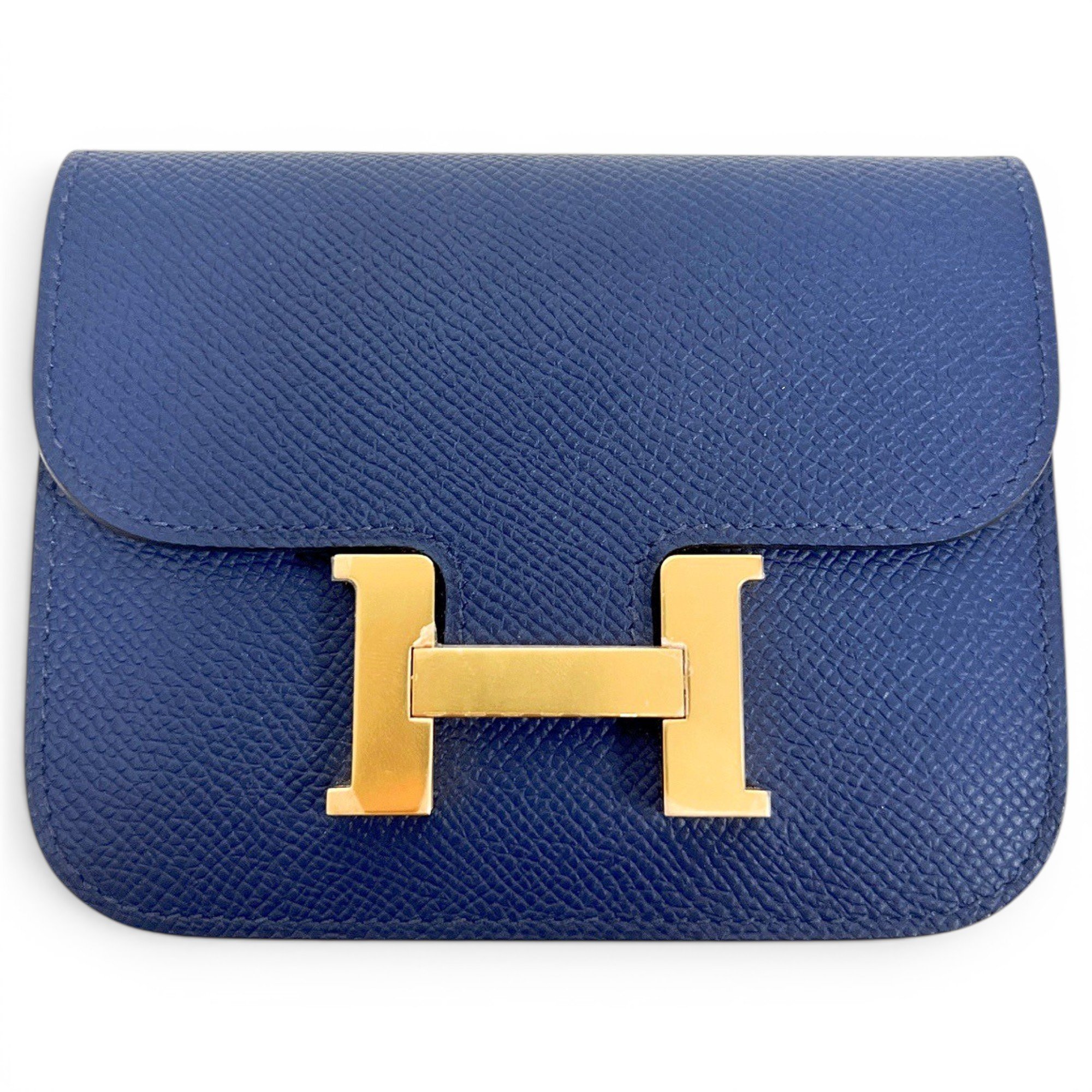 Constance leather clutch bag