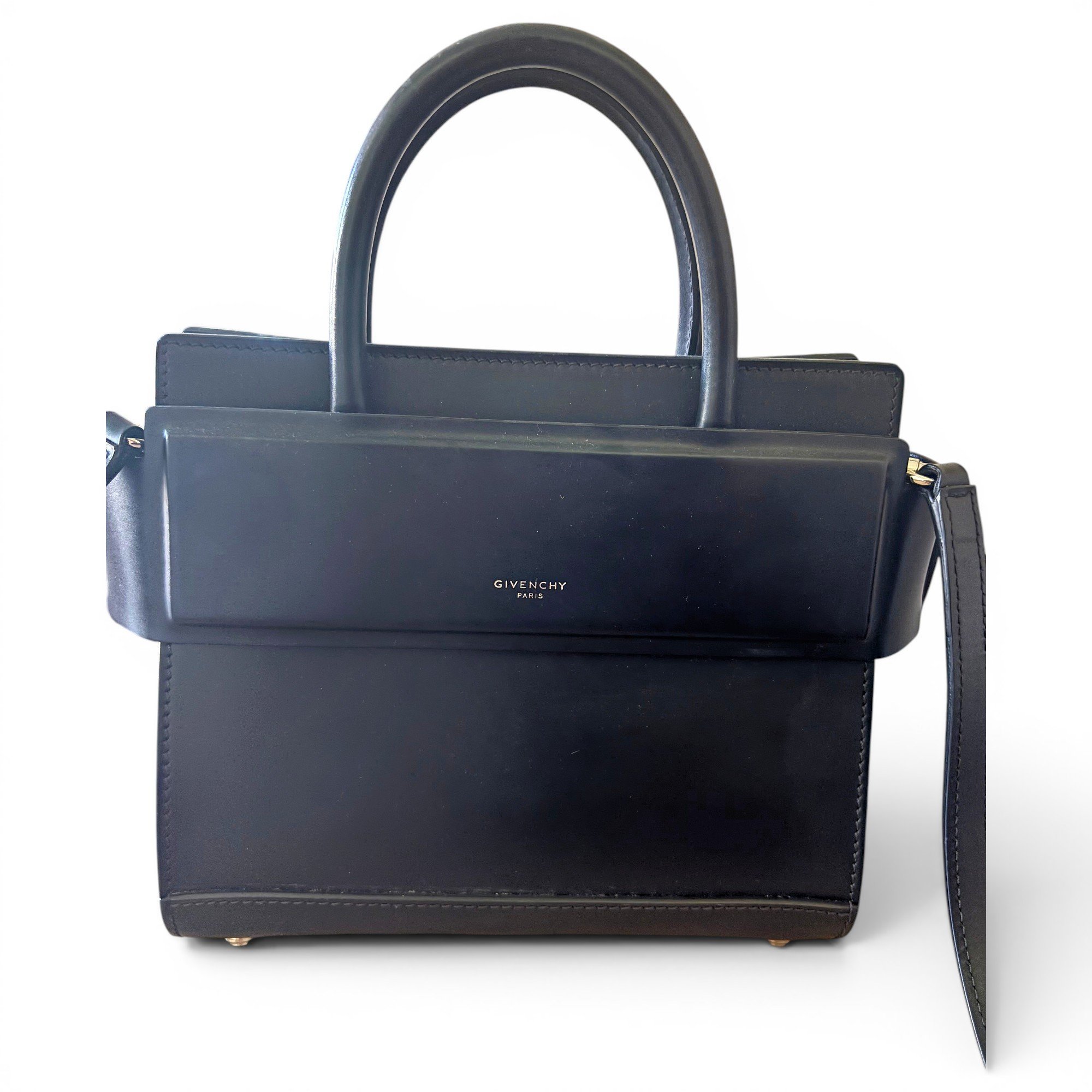 Horizon leather handbag
