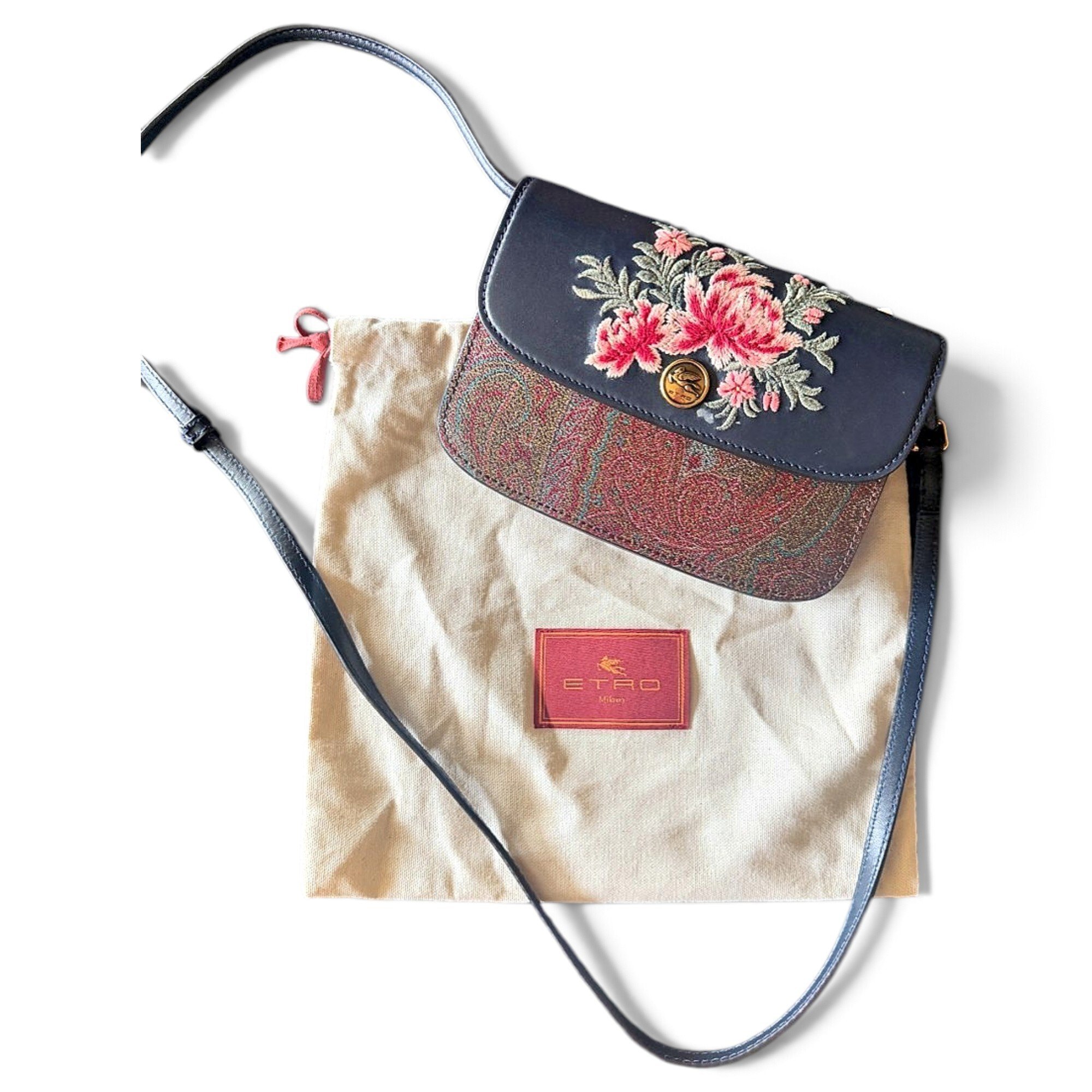 Etro Leather crossbody bag