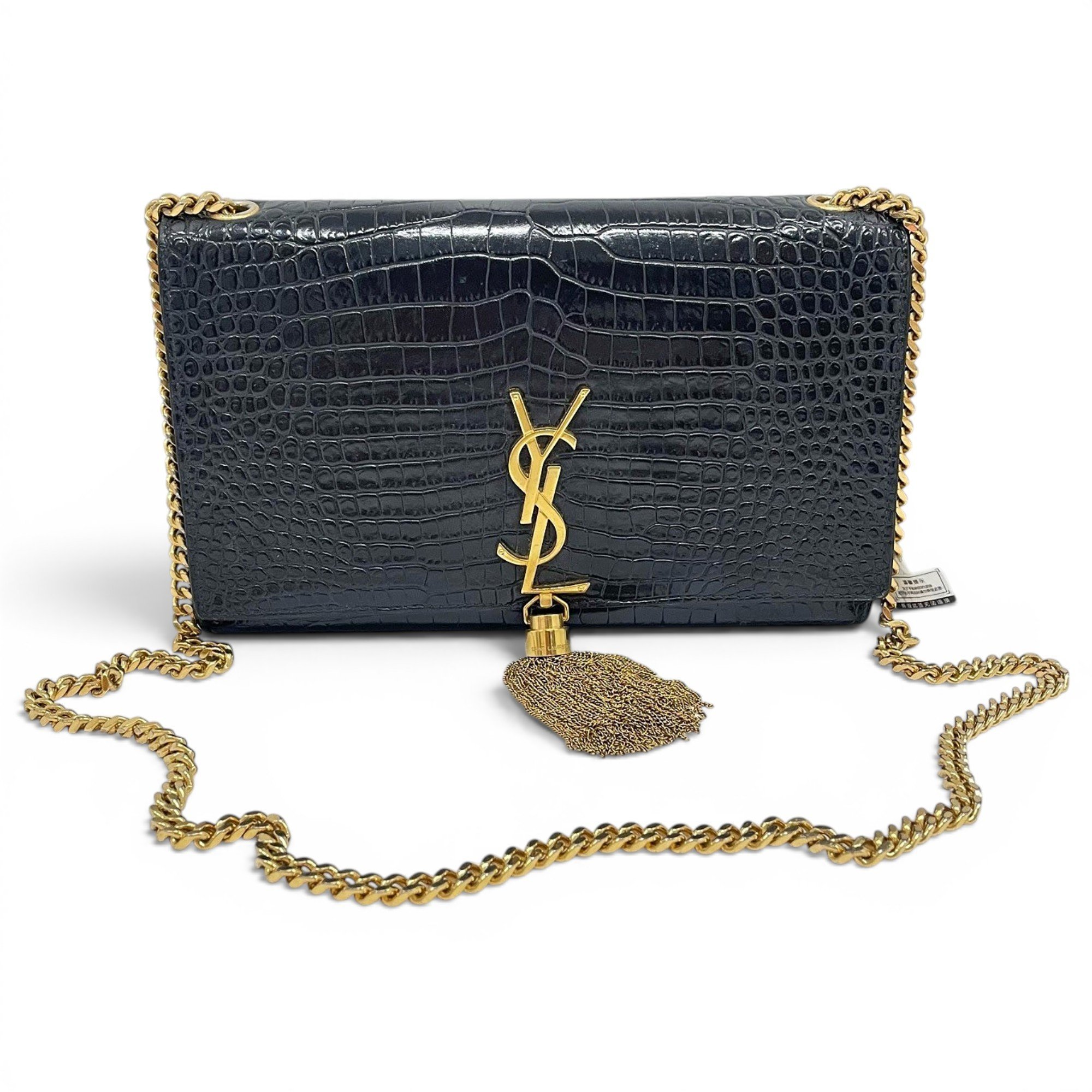 Pompom Kate leather handbag