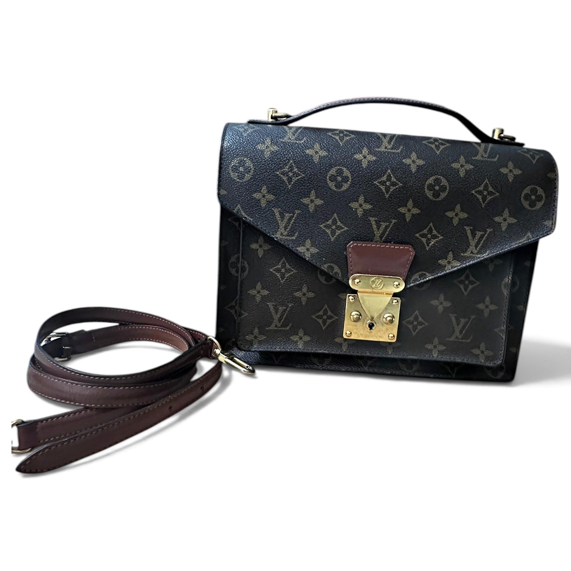 Monceau leather crossbody bag
