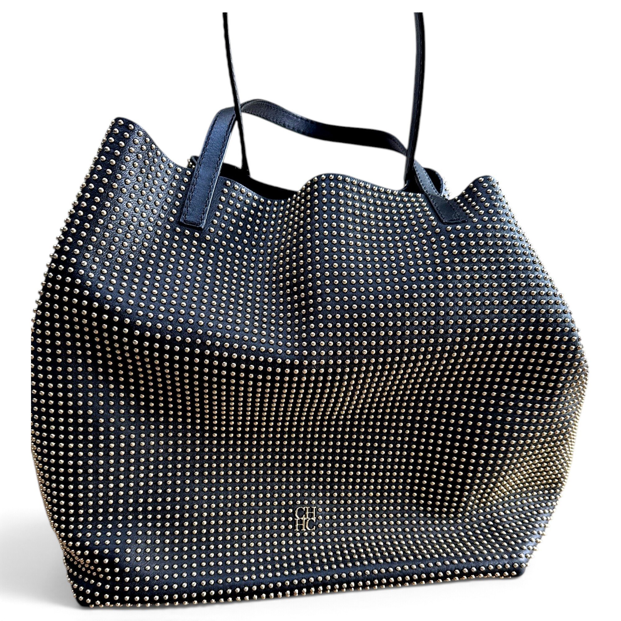 Leather tote