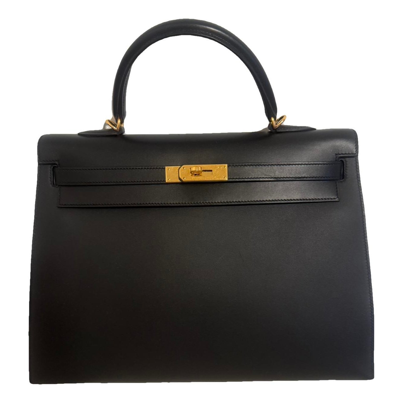 Kelly 35 leather handbag