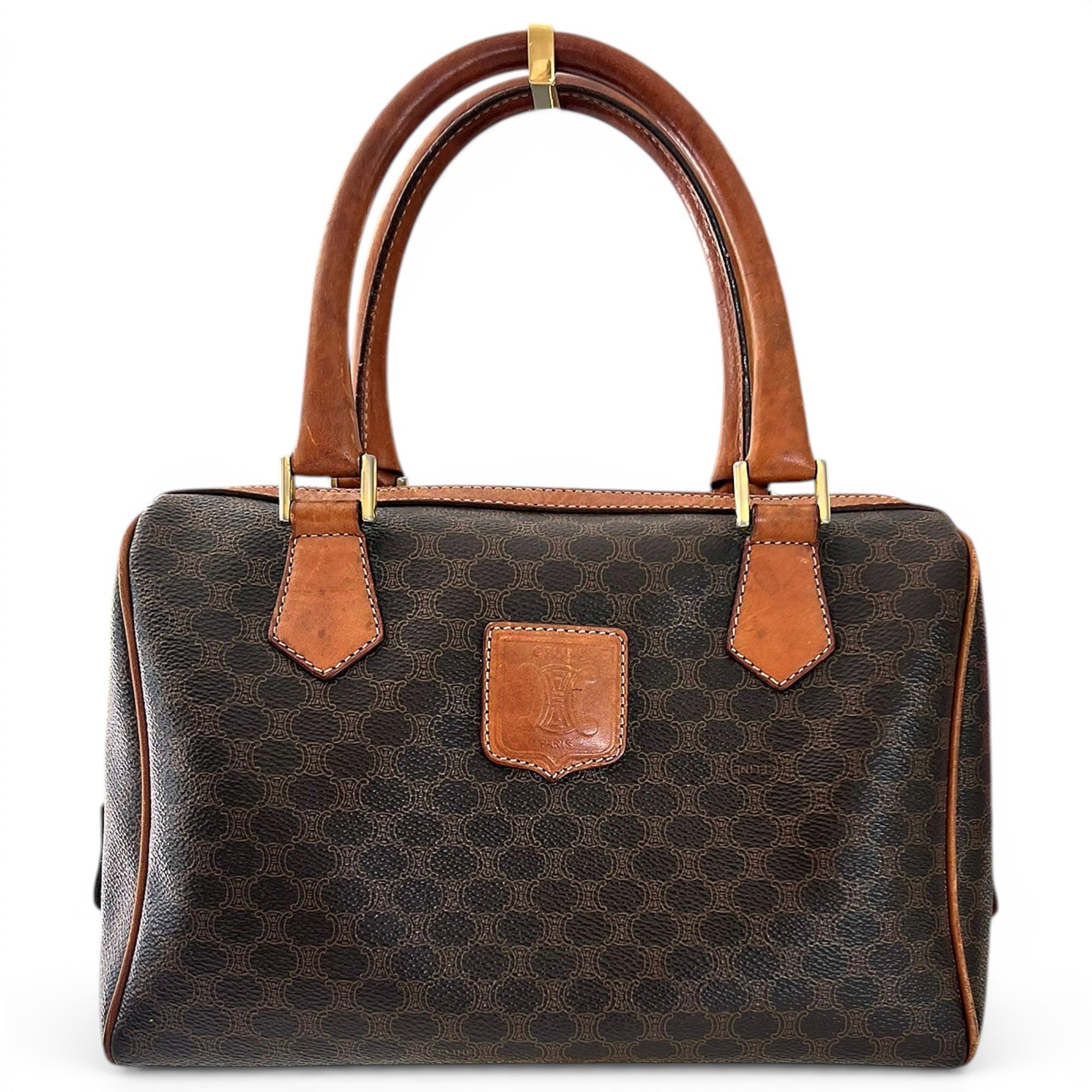 Leather handbag
