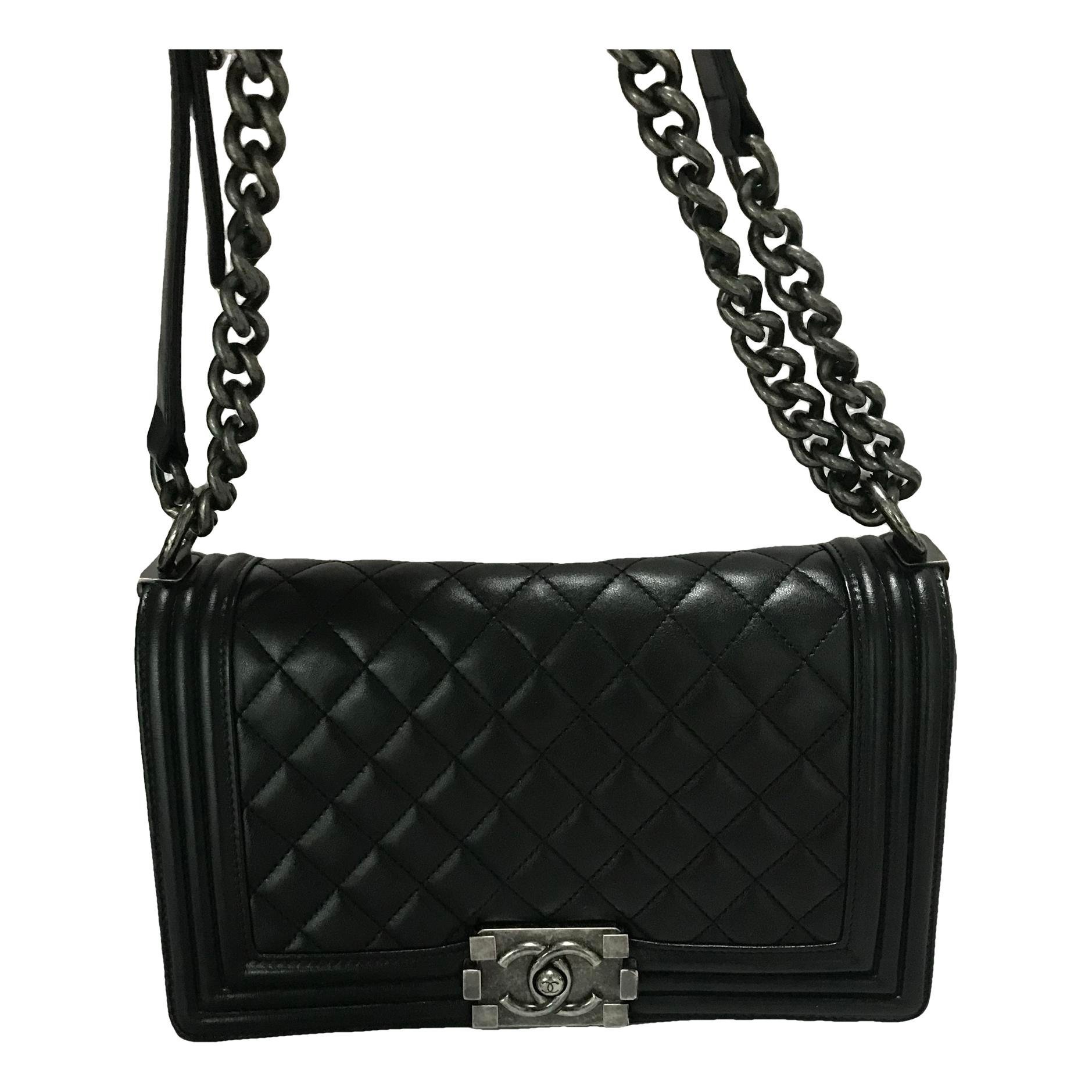 Boy leather crossbody bag